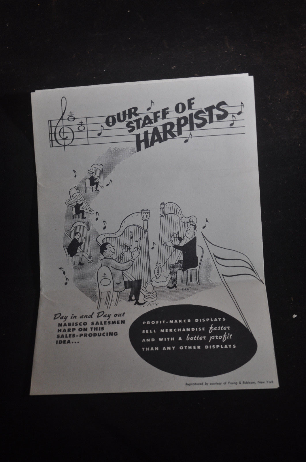 Ca 1940 NABISCO Store Display Brochure