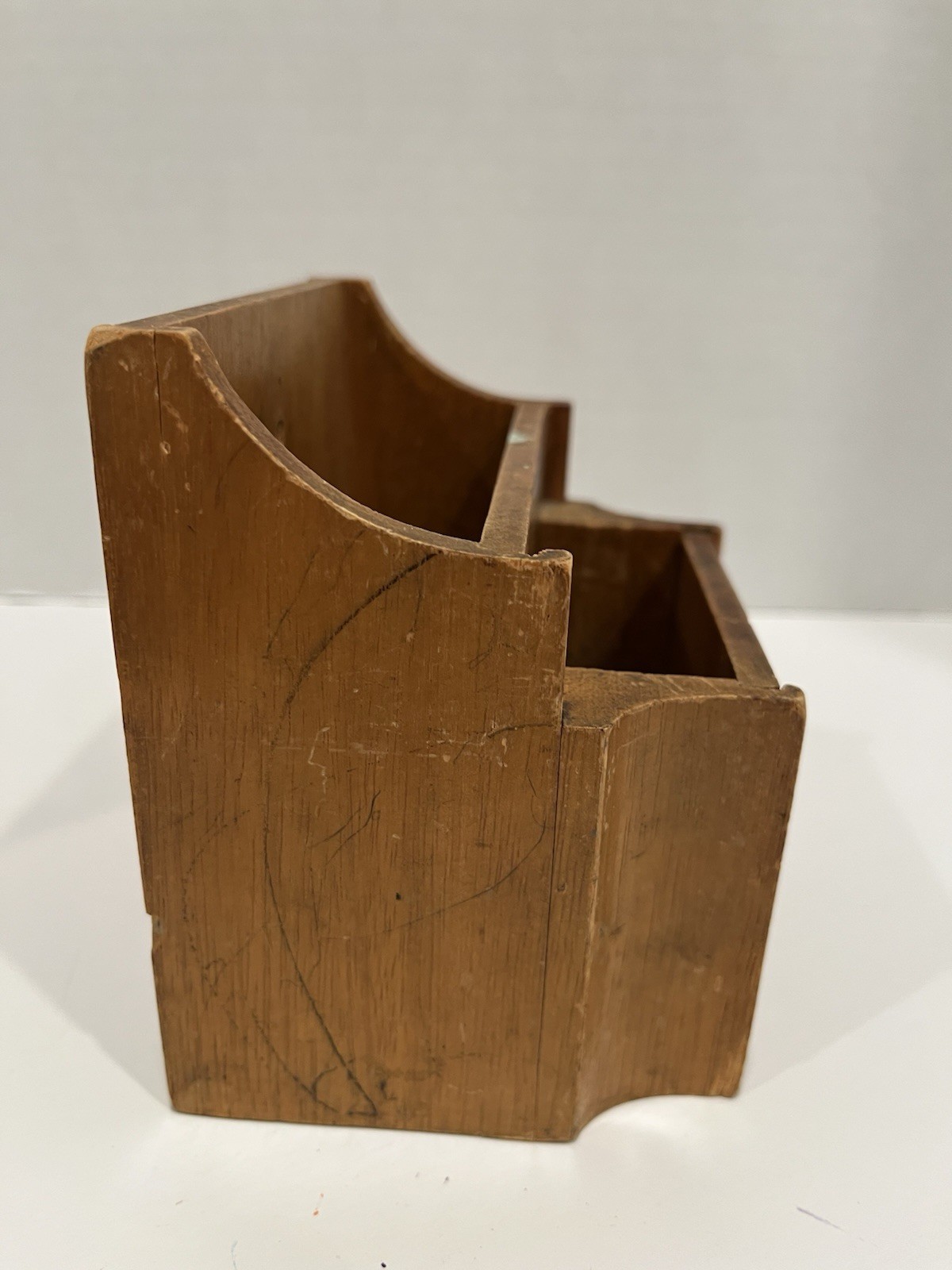 Avis Rent A Car Rare Vintage Wooden Pamphlet Display Holder