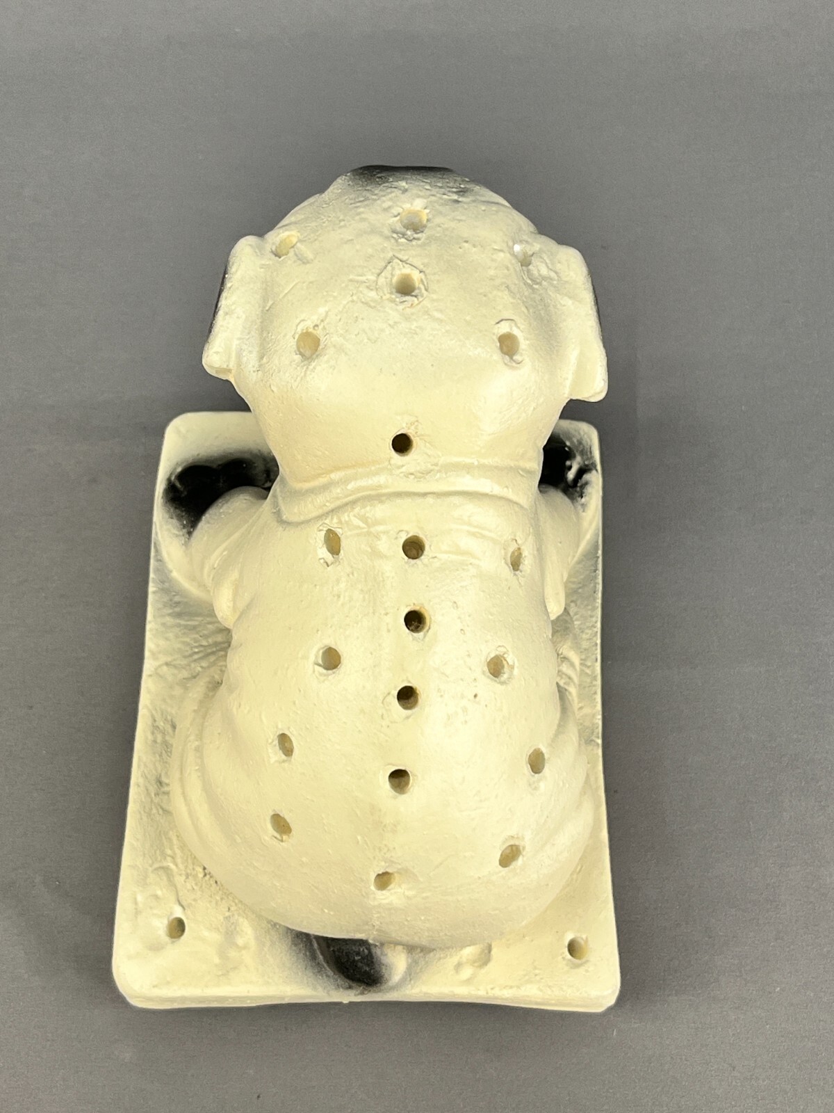 Vintage Morses Pure Pops Bulldog Chalkware 7″ Candy Store Countertop Display (A)