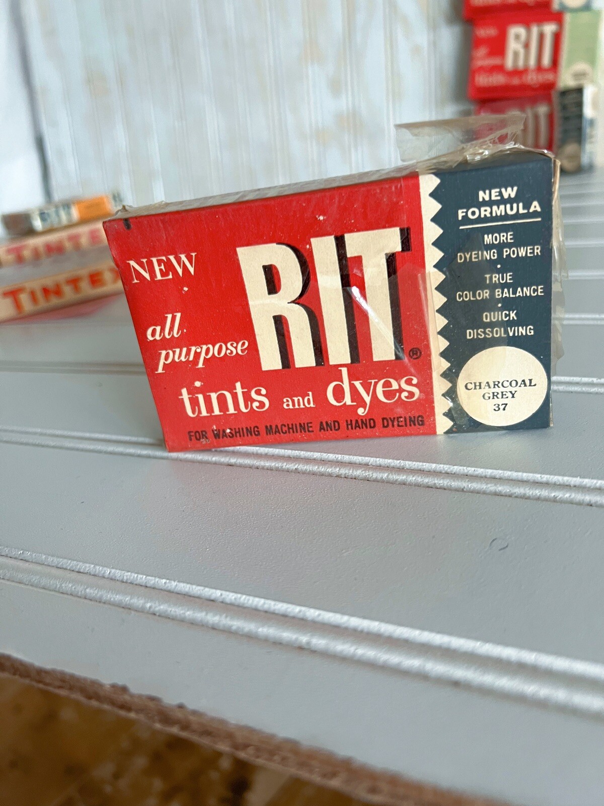 Vintage RIT Tintex Instant Dye Lot Original Boxes Assorted Colors 1930’s-50’s
