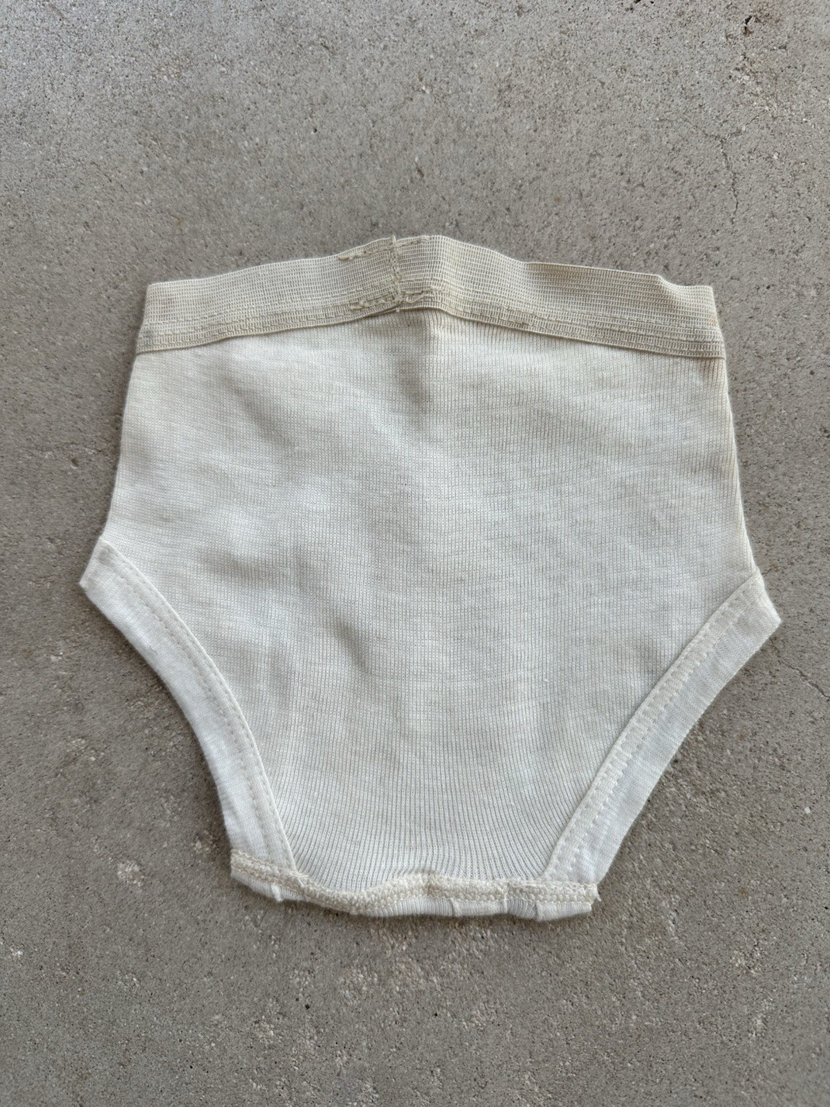 WWII Era 1940s Healthknit Mac Dee Boys Cotton Briefs Crossed Gusset Size 24 VTG