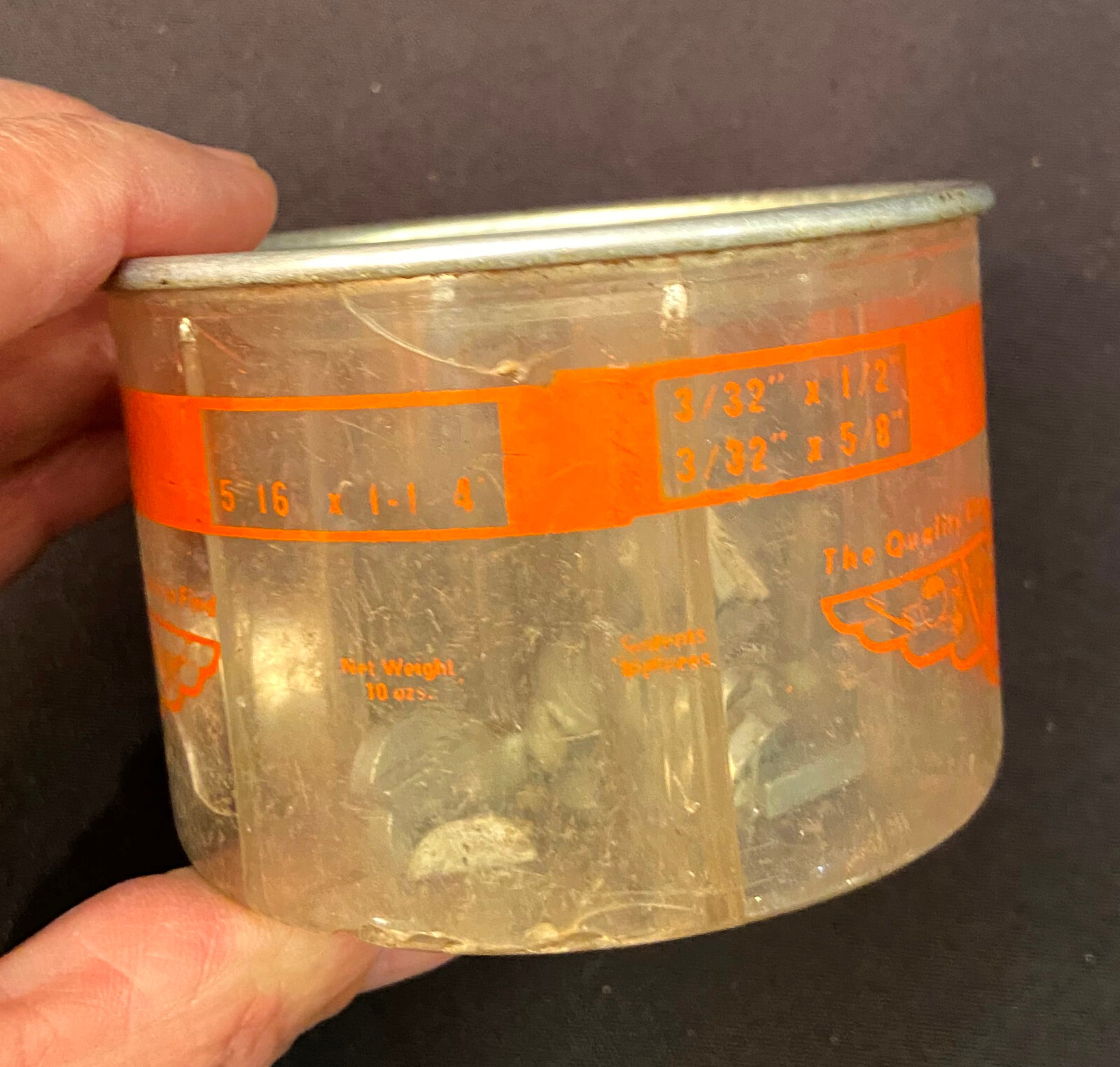 VINTAGE DORMAN VU-18 PLASTIC CONTAINER WITH MOTOR 1/2 MOON KEYS