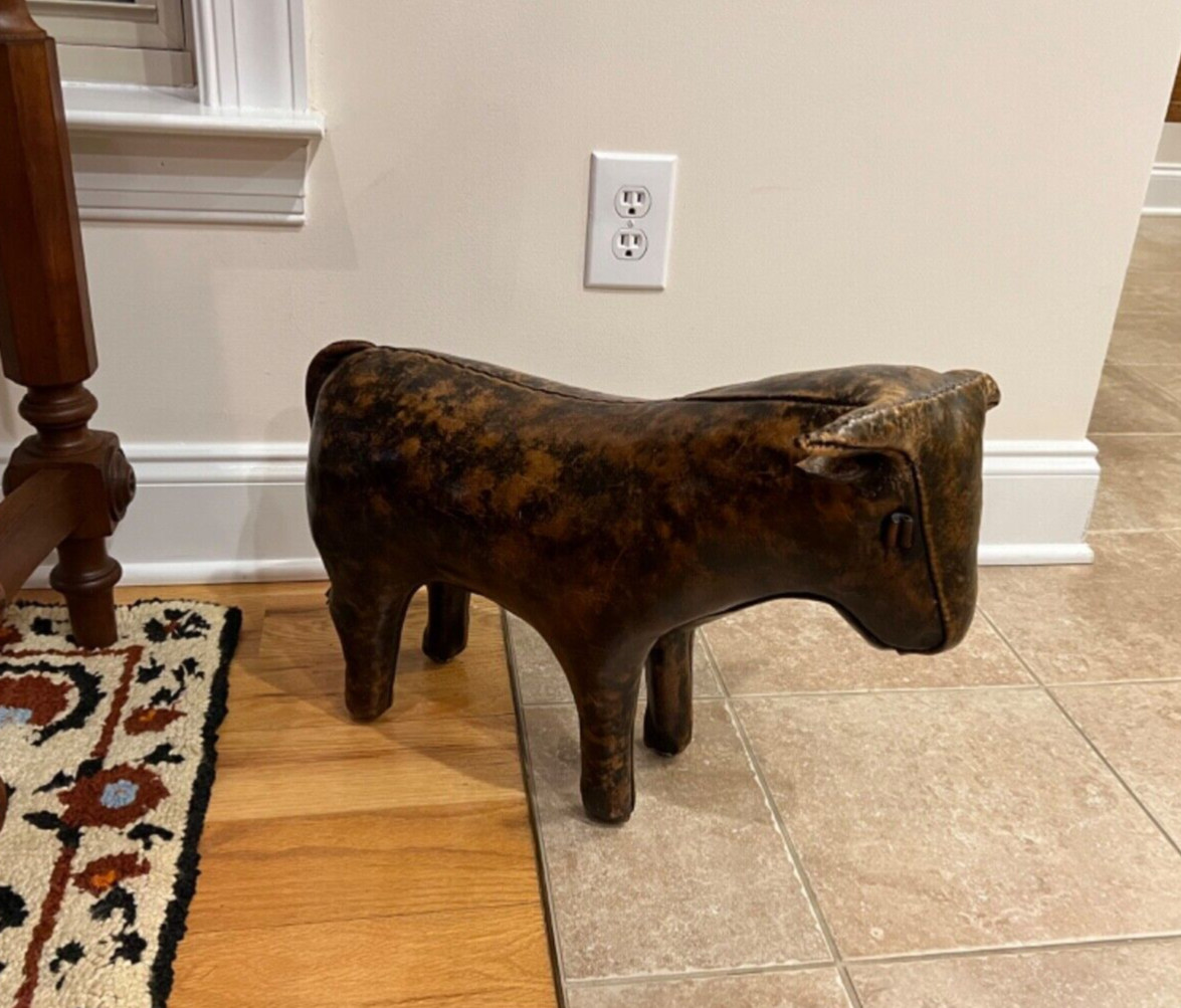 Vintage English Leather Ranch Bull