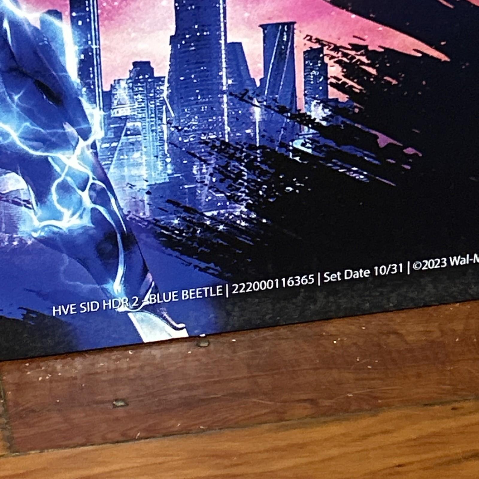 Blue Beetle DC Retail Promo Store Display Warner Bros Blu-ray Release