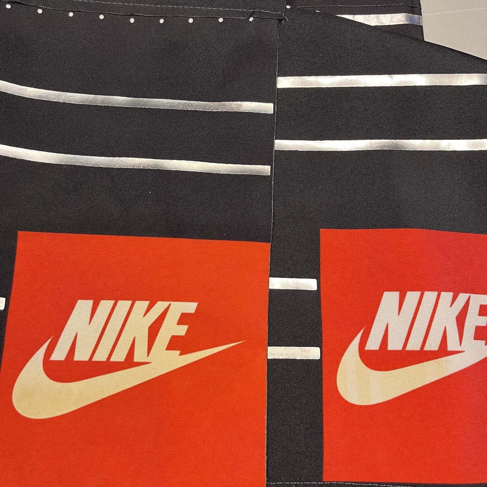 Vintage 90’s Nike “Just Do It” Retail Logo Banner Flag 15”x59”