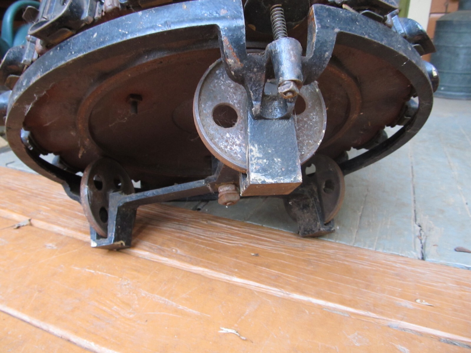 1880’s Henry Westphal’s Countertop Rotating Store Screw Bolt Shot Cabinet