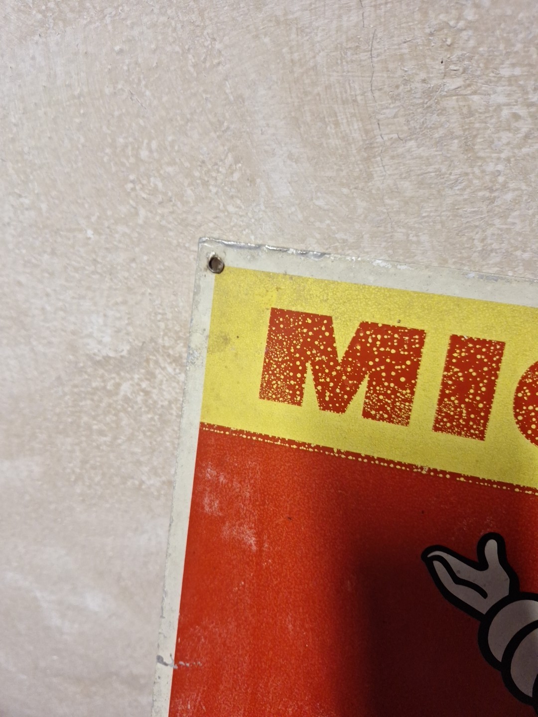 Michelin Advertising Sign.