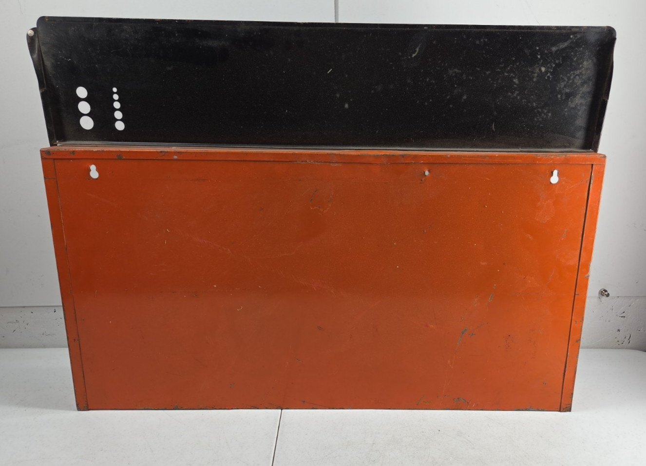 Dorman Ready Pak Fastener Vintage Gas Station Cabinet Wall Mount Display Empty