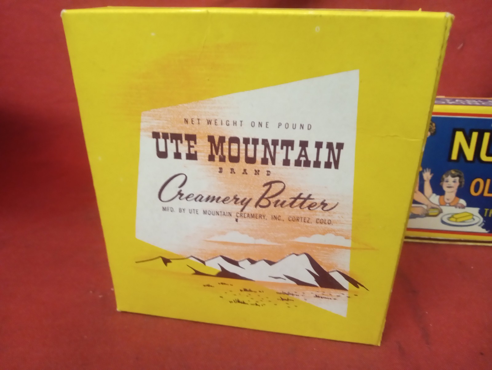 Lot Of 3 Early Rare Antique Vintage Waxed Butter Ice Cream Boxs NUTT ALL Bing