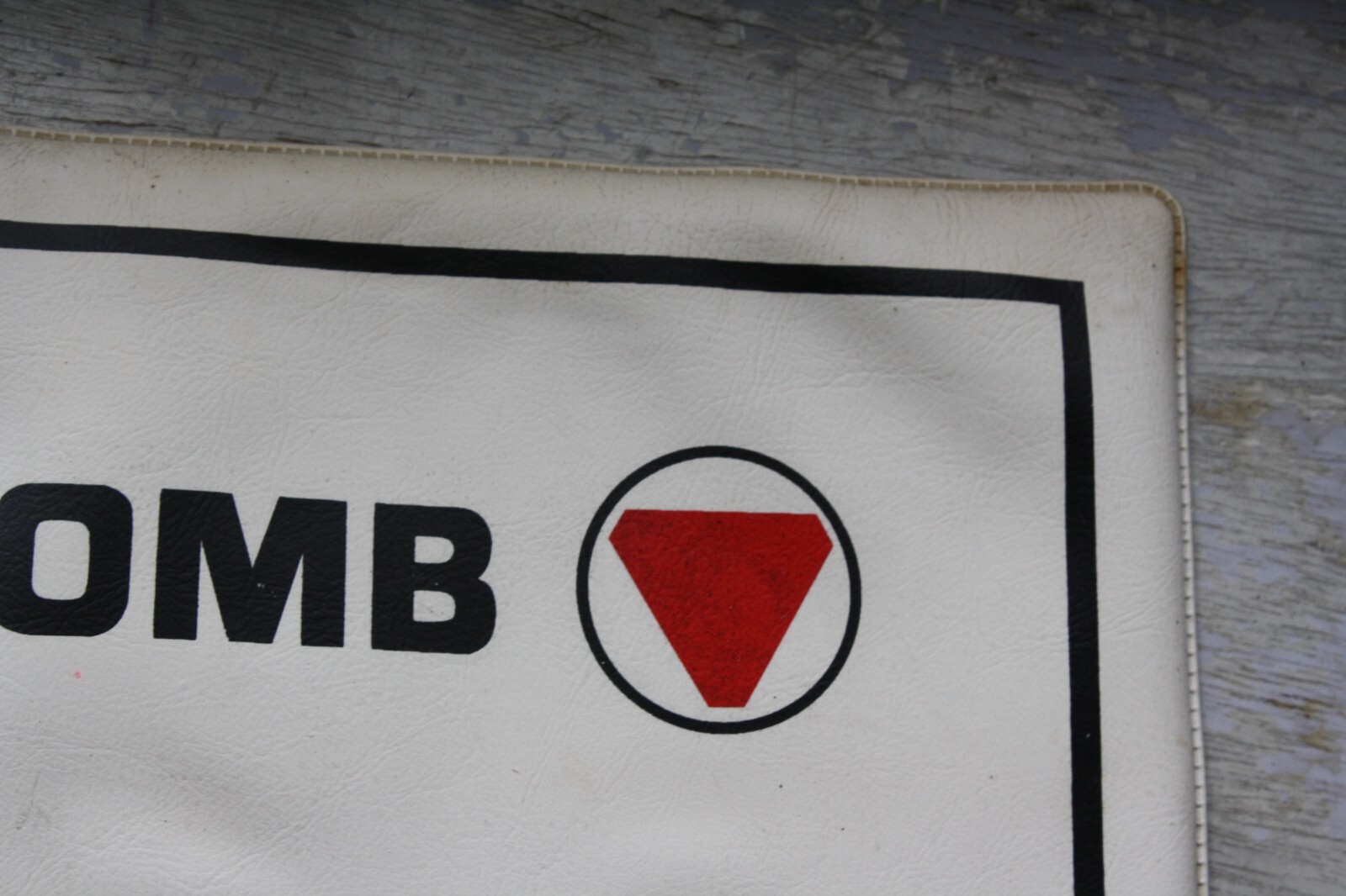 Vintage Gun Store/Firearm Dealer Counter Mat Bausch Lomb Scopes Optics Advertise