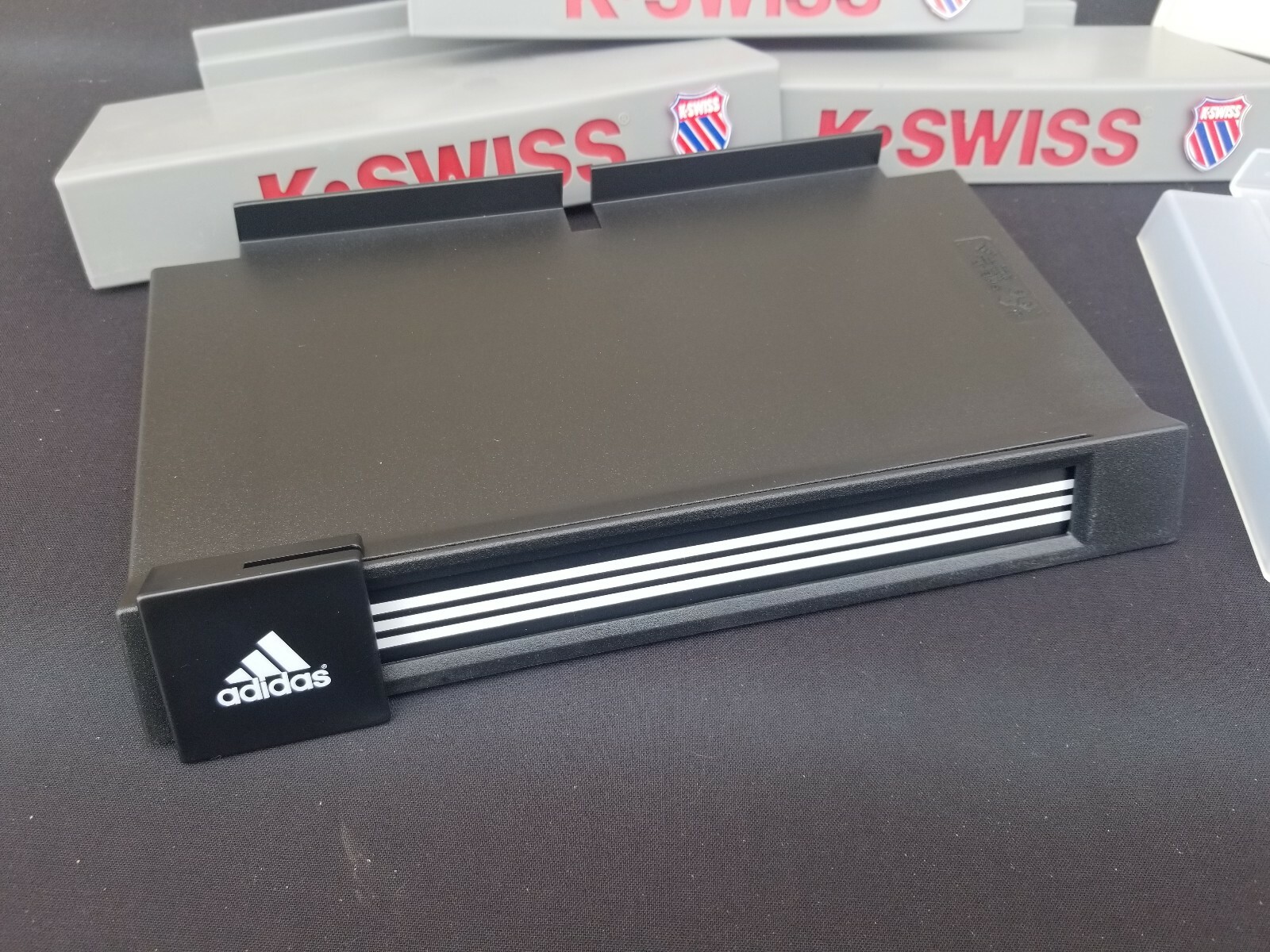 9 Shoe Shelves Slats Wall Retail Display Fixtures Adidas, K Swiss, Dexter Etc.