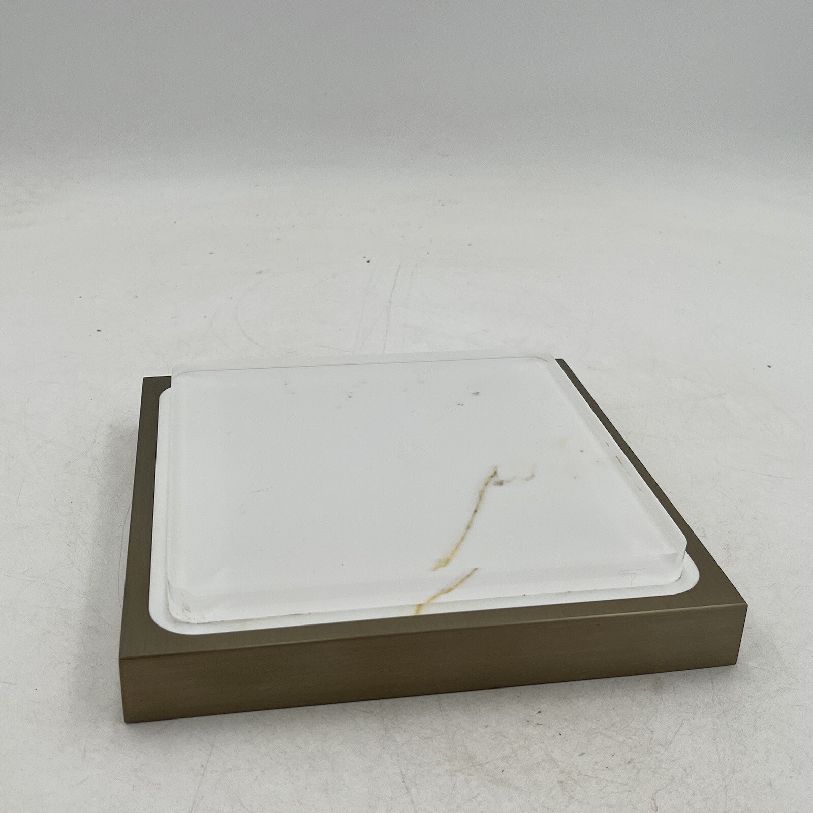 Jimmy Choo Shoe Display Stands Plaque Store Display Brass Marble Advertising
