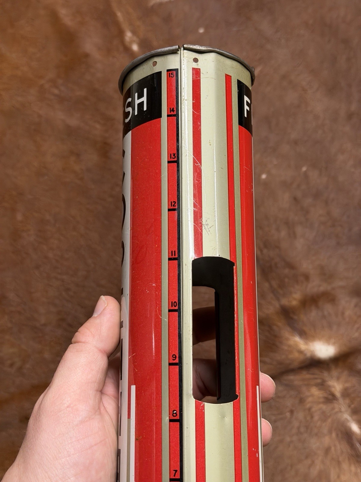 VINTAGE COPENHAGEN CHEWING TOBACCO TIN LITHO STORE ADVERTISING DISPENSER