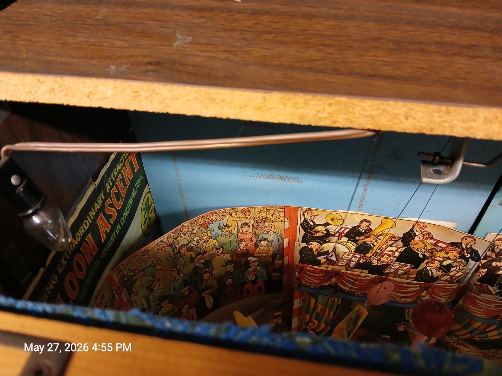 LARGE VINTAGE STORE TABLETOP CIRCUS ANIMATRONIC WORKS
