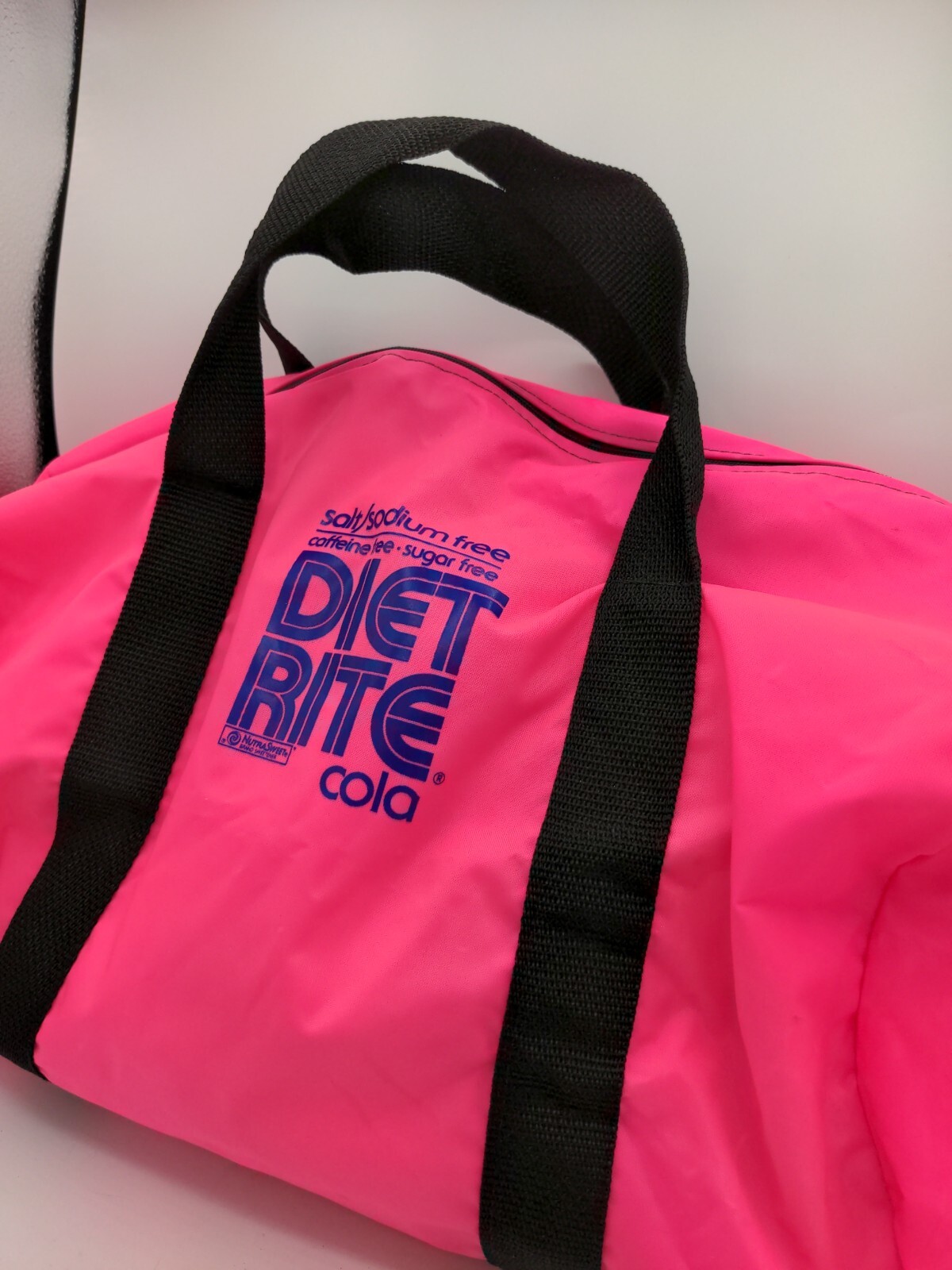 Diet Rite Cola – Gym Bag – vintage, rare promo item, 1980s, 1990s
