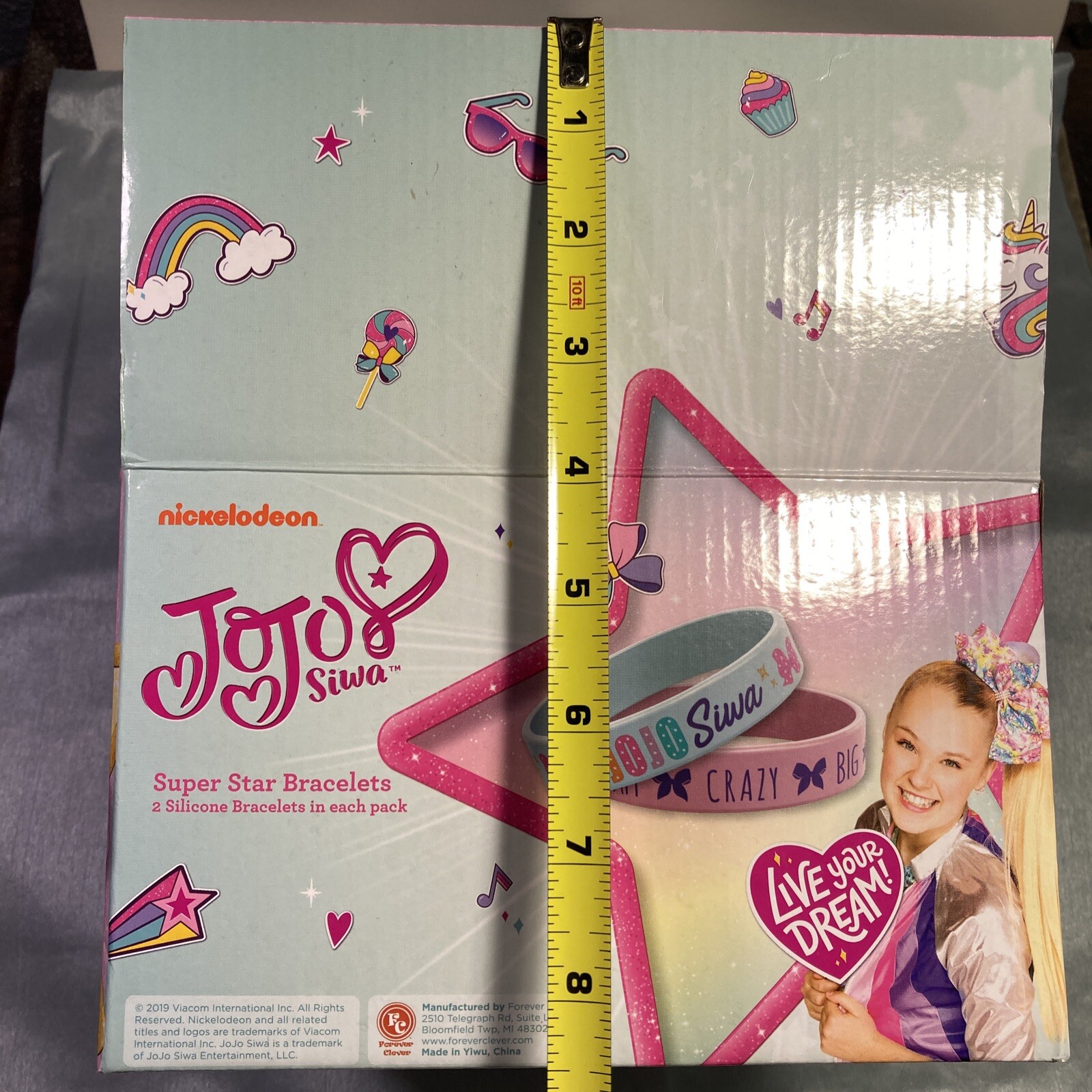 Jo Jo Siwa Display Box – Empty Box Only NO Bracelets Included