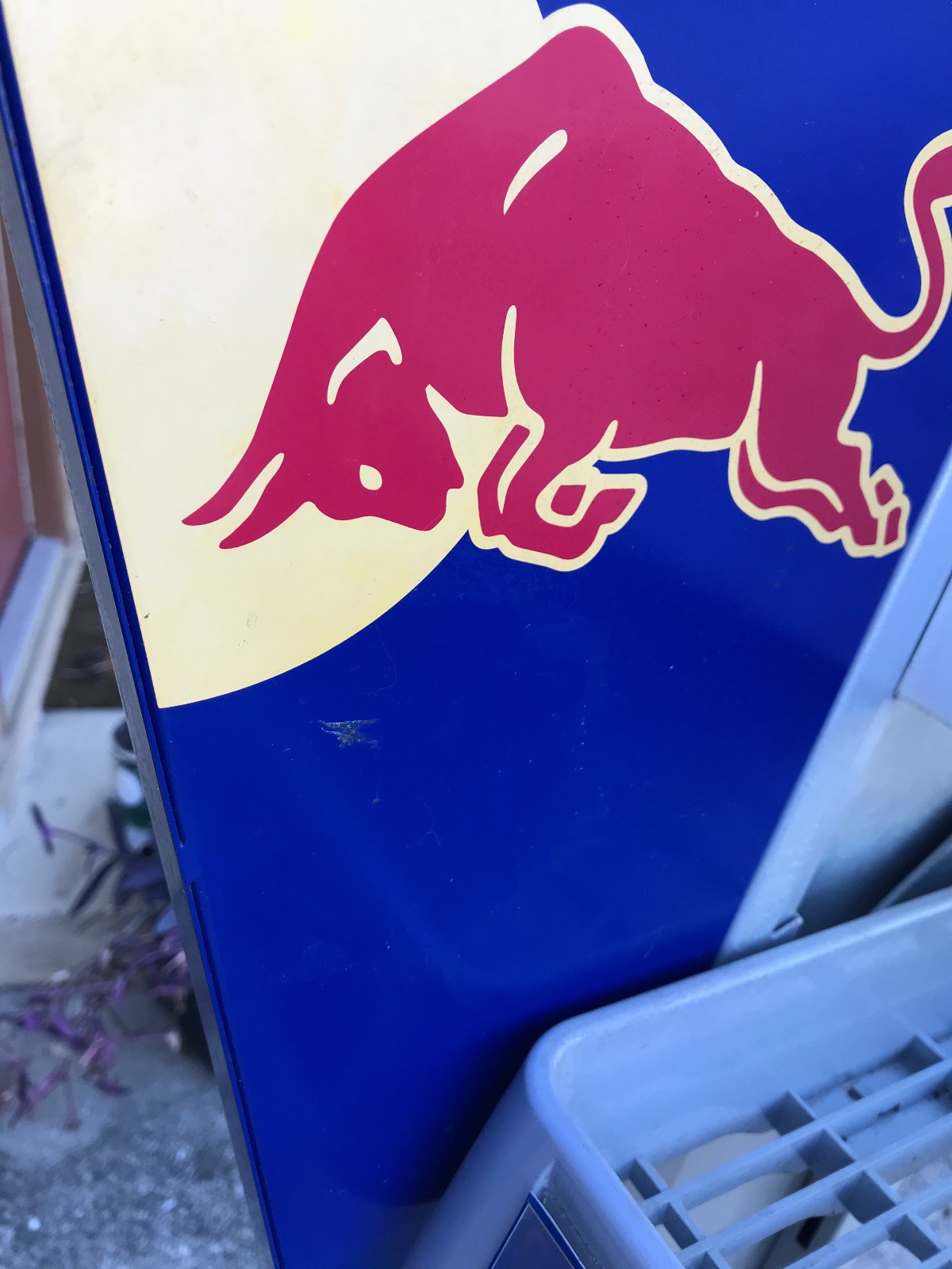 Red Bull Roll Around Shelf Shelves Display Stand UNIQUE Mancave Gameroom Decor