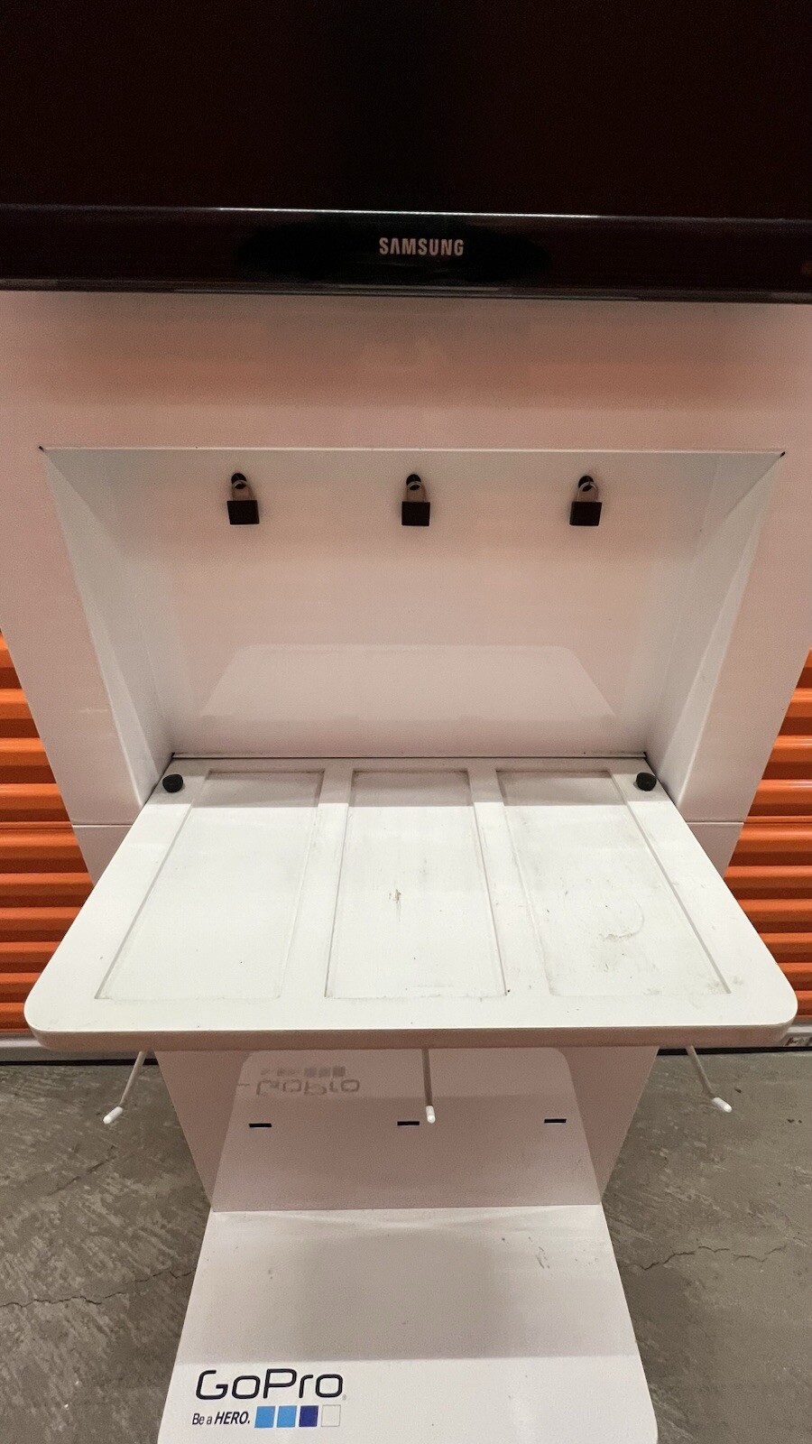 GoPro Be A HERO Display Kiosk For Store Sales Display