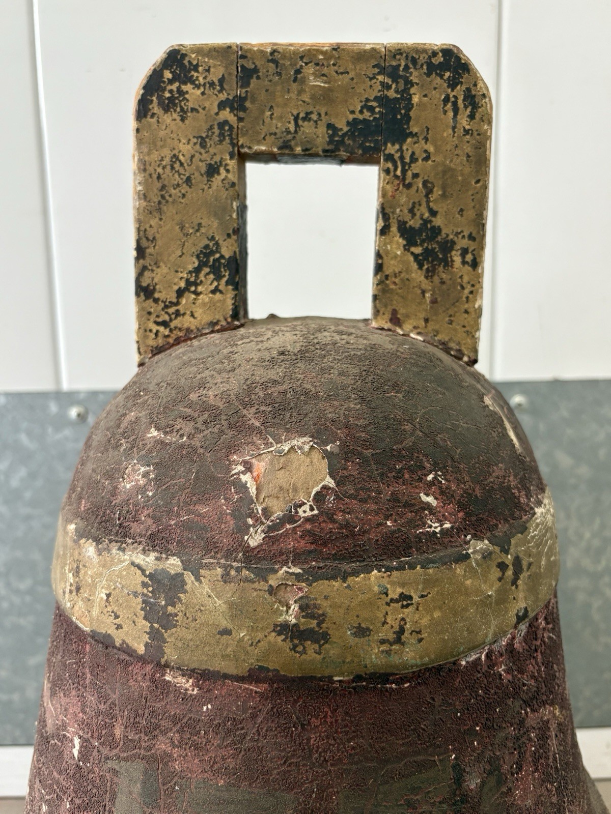 🔥 RARE Antique Old 1880 American LIBERTY BELL Brand FOLK ART Store Display Sign