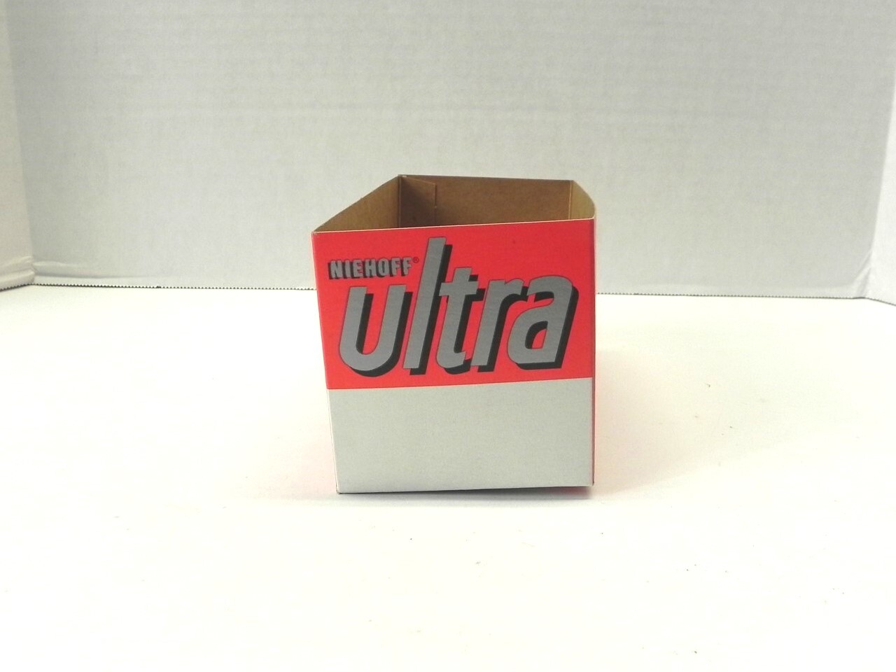 VINTAGE NIEHOFF ULTRA IGNITION PRODUCTS DISPLAY BOX *BOX ONLY* #241UN NEW UNUSED