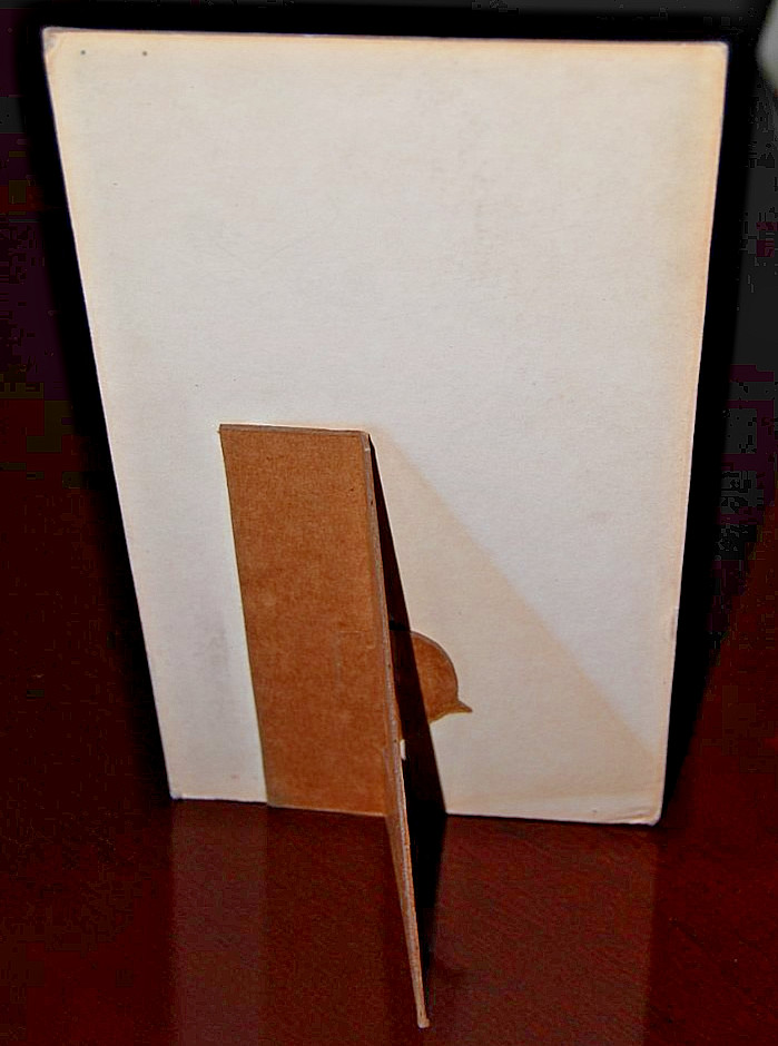 VINTAGE 1953 DR SCHOLL’S FOOT BALM DRUG STORE COUNTER DISPLAY SIGN 10″ X 5″