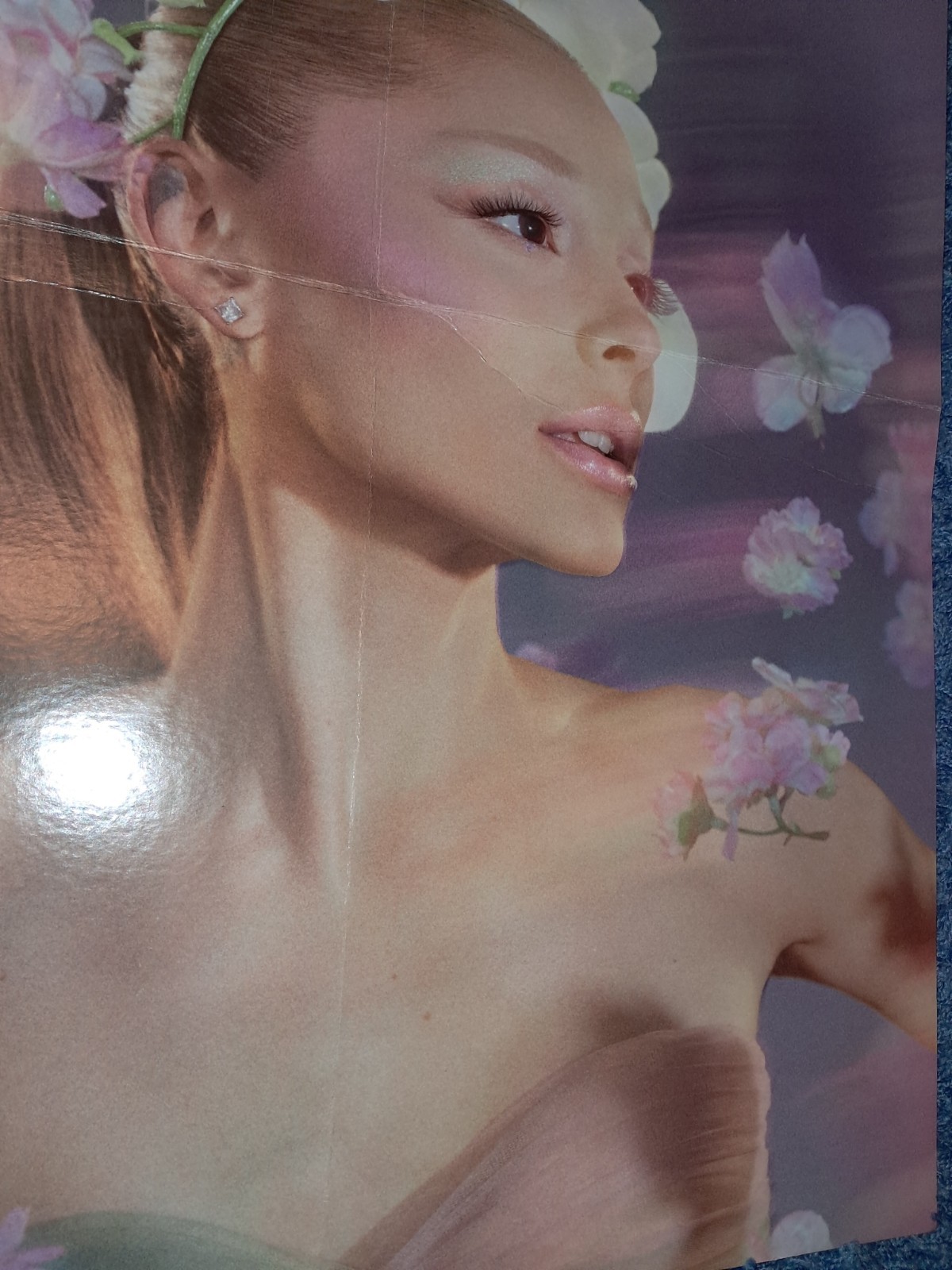 Ariana Grande REM Beauty 3 FT PROMO DISPLAY Ulta Arianator Gift Ideas Wall Art