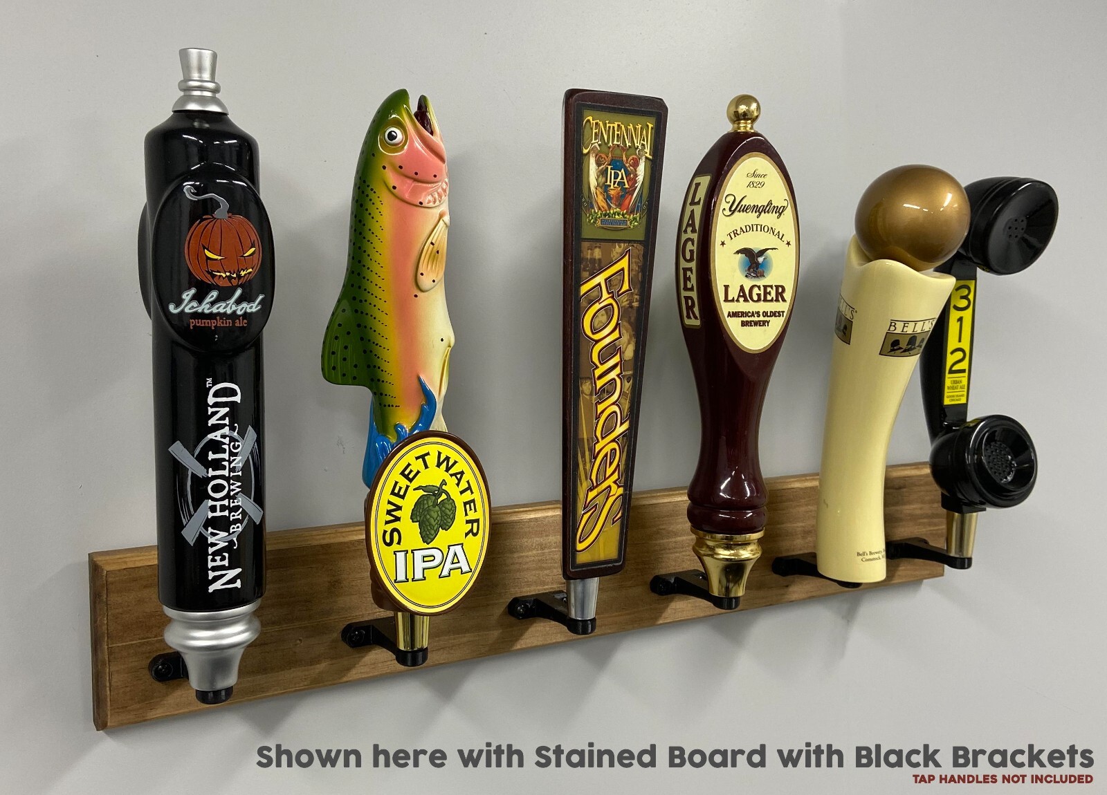 Tap Handle Wall Display (Rack) – 24″ or 36″ Wide