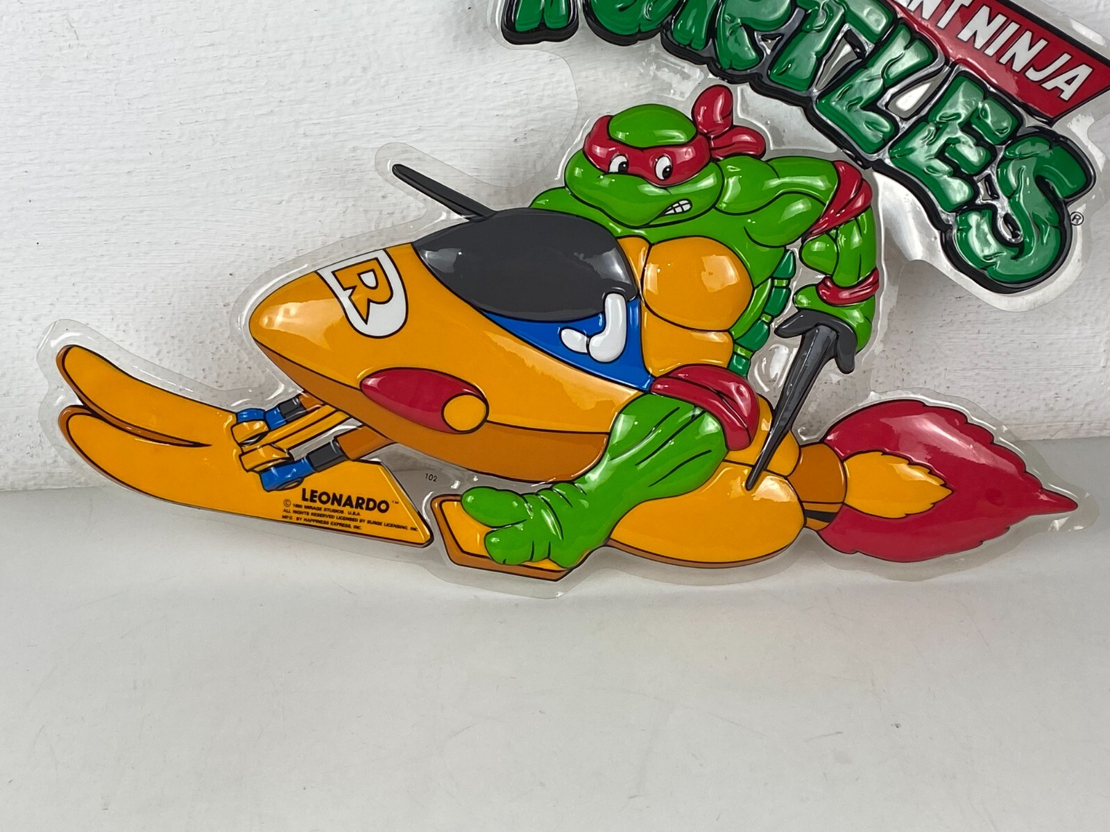 TMNT Teenage Mutant Ninja Turtles Vintage Plastic Display Store Rare Original