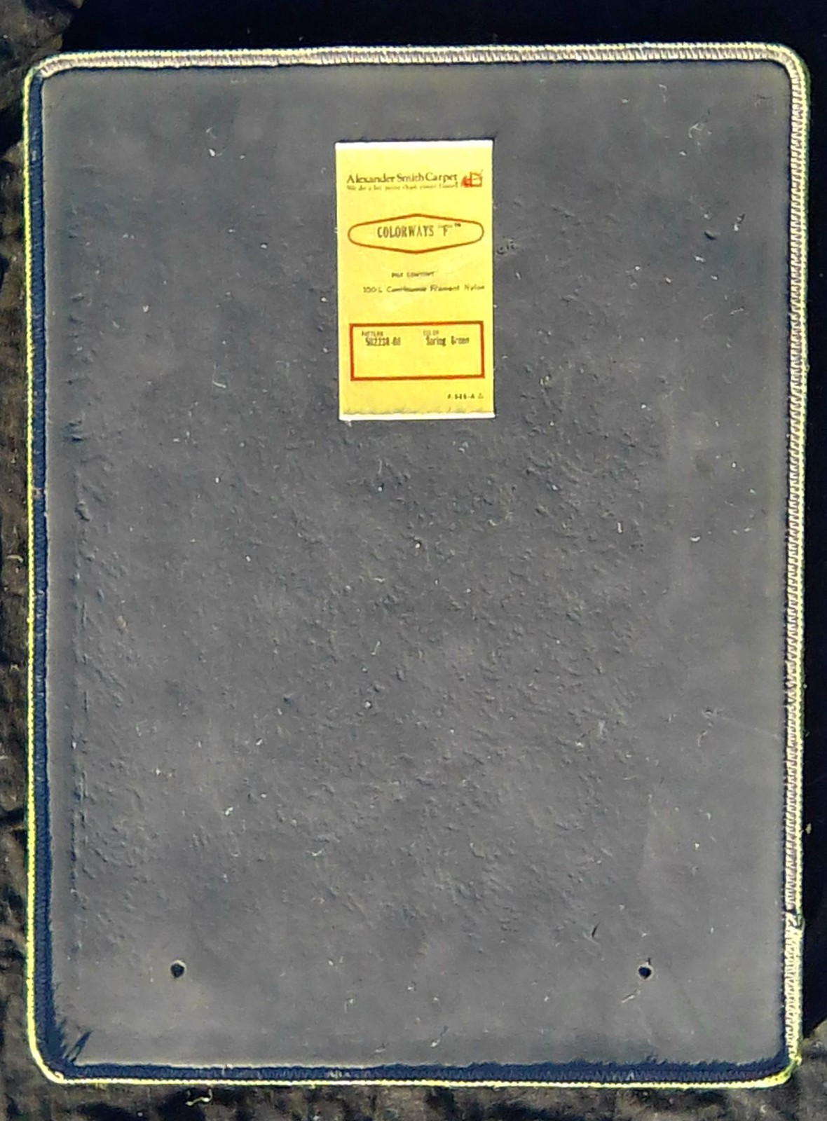 Alexander Smith Carpet Spring Green Avocado Swatch Retro Loop 18.1×13.5