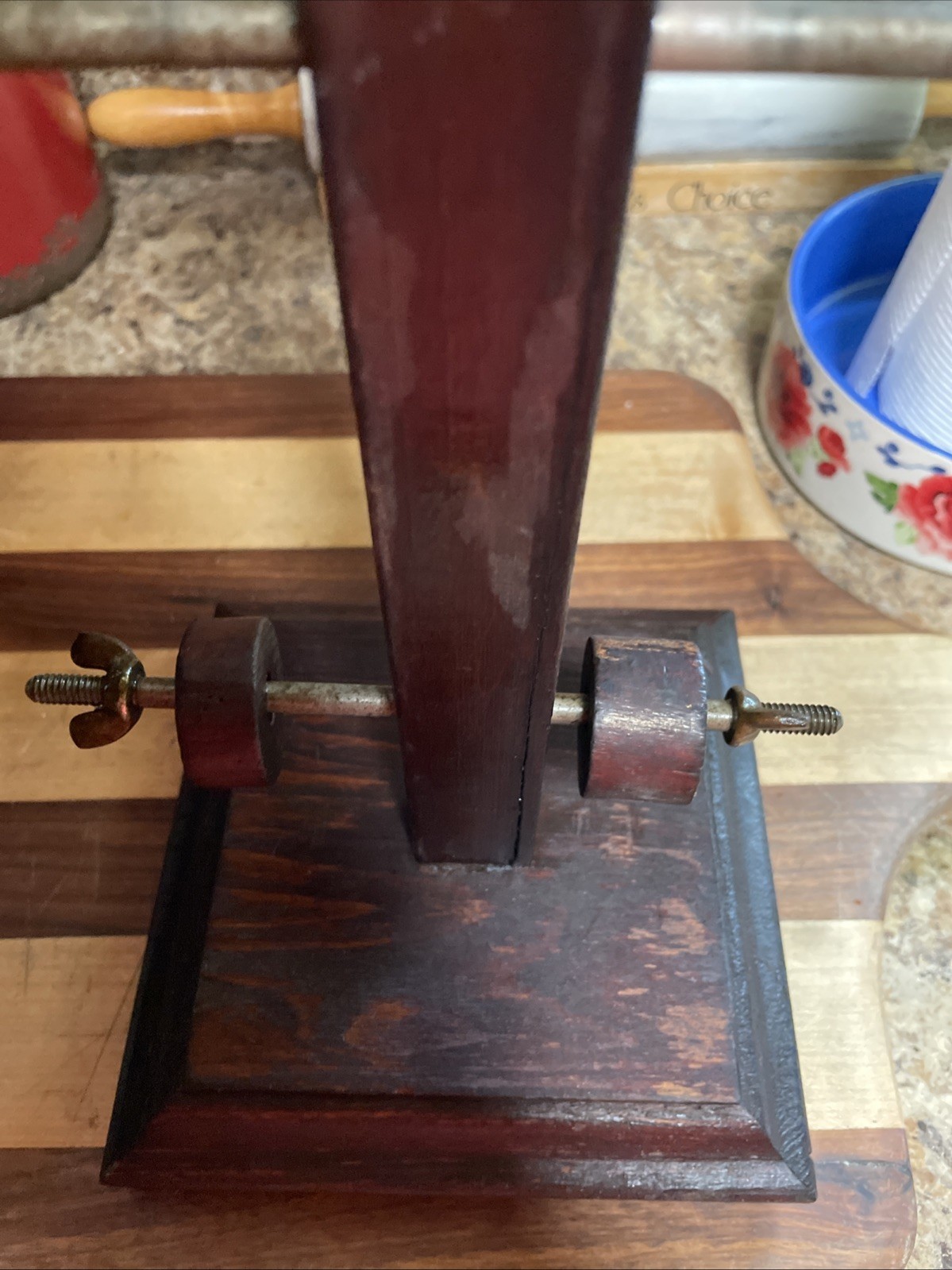 Rare PARIS BRAIDED ELASTIC DISPLAY AND MEASURING RACK EARLY 1900s