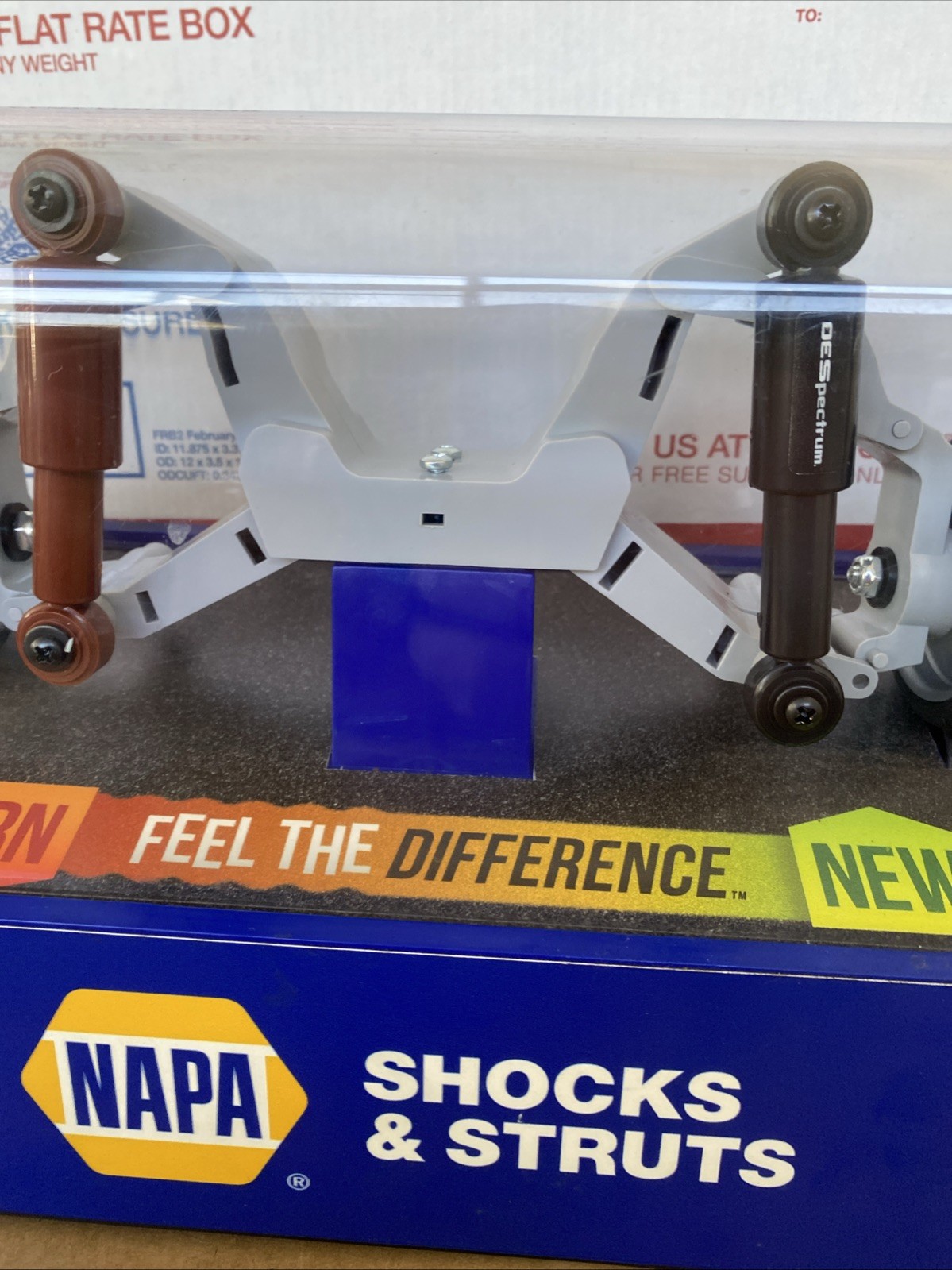 Interactive NAPA Auto Shocks Struts Store Counter Display Gas Oil Advertising