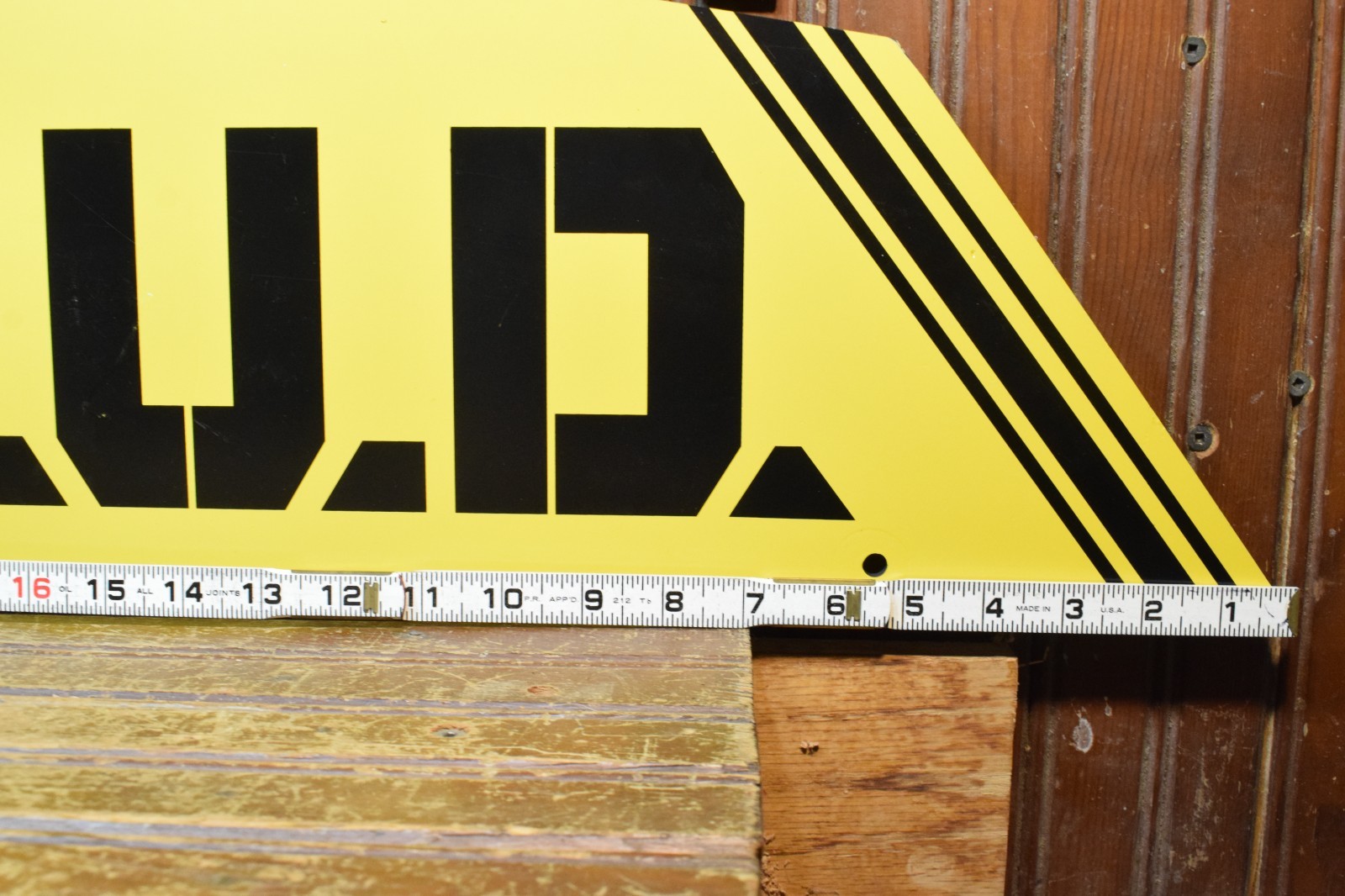 MOOSE UTILITY DIVISION 2 SIDED RESIN DEALER STORE DISPLAY SIGN M.U.D. UTV ATV
