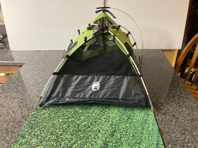 Coleman Tent – Store Display Salesman Sample