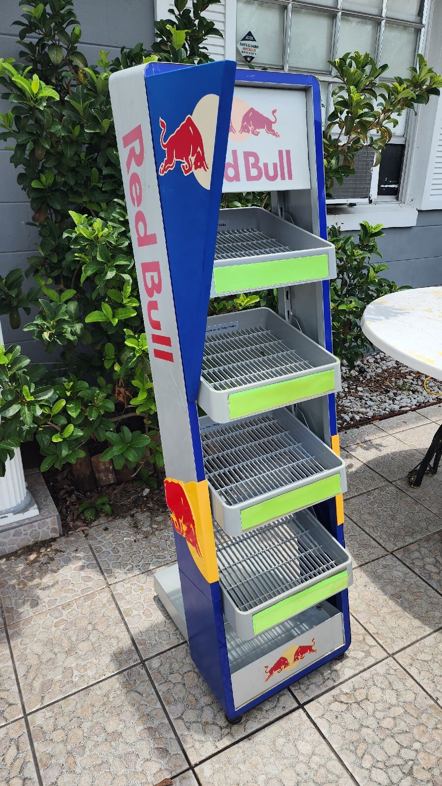 Red Bull Roll Around Shelf