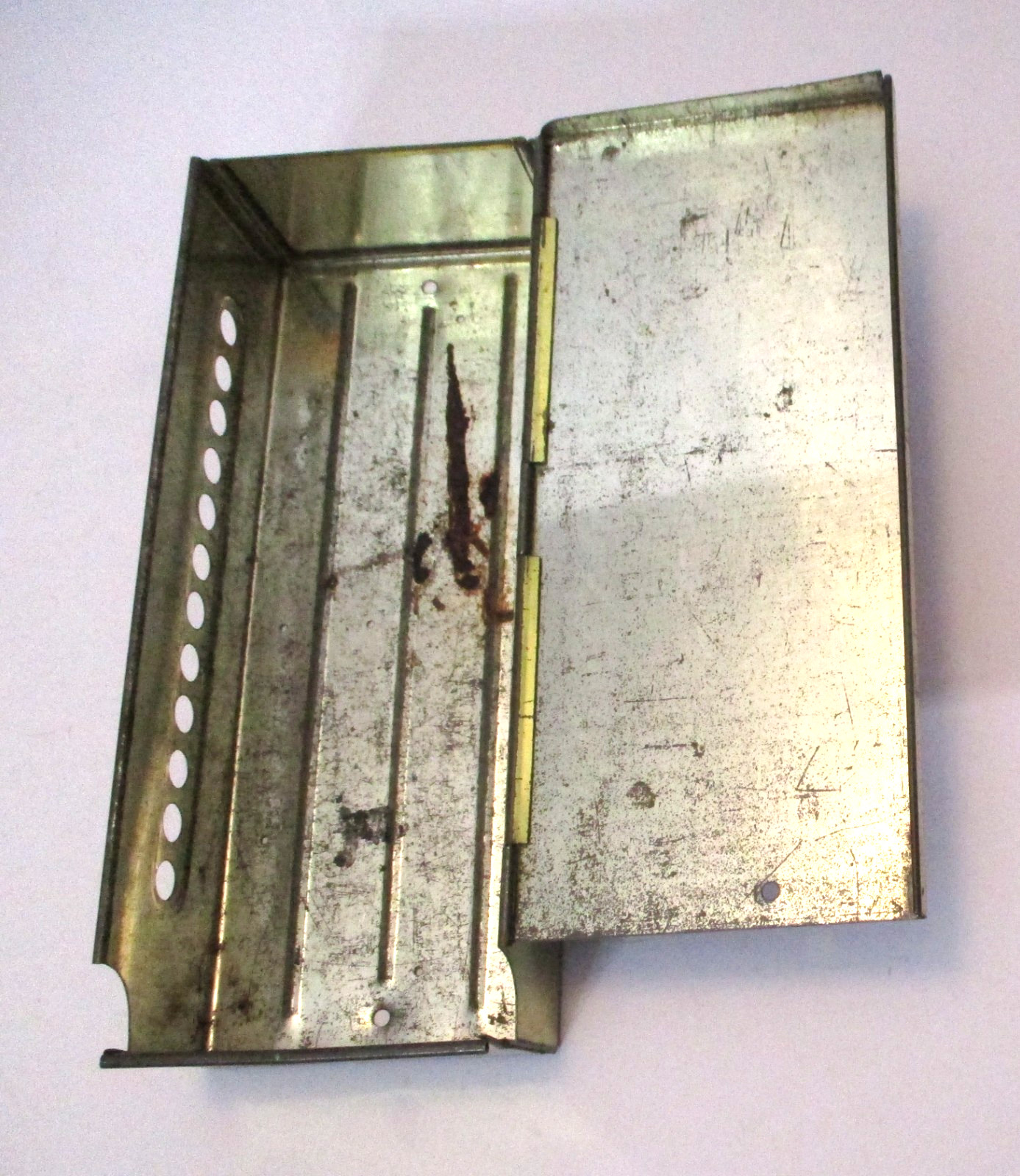 ANTIQUE W-B CUT CHEWING TOBACCO METAL STORE DISPLAY DISPENSER ~ RARE ESTATE FIND