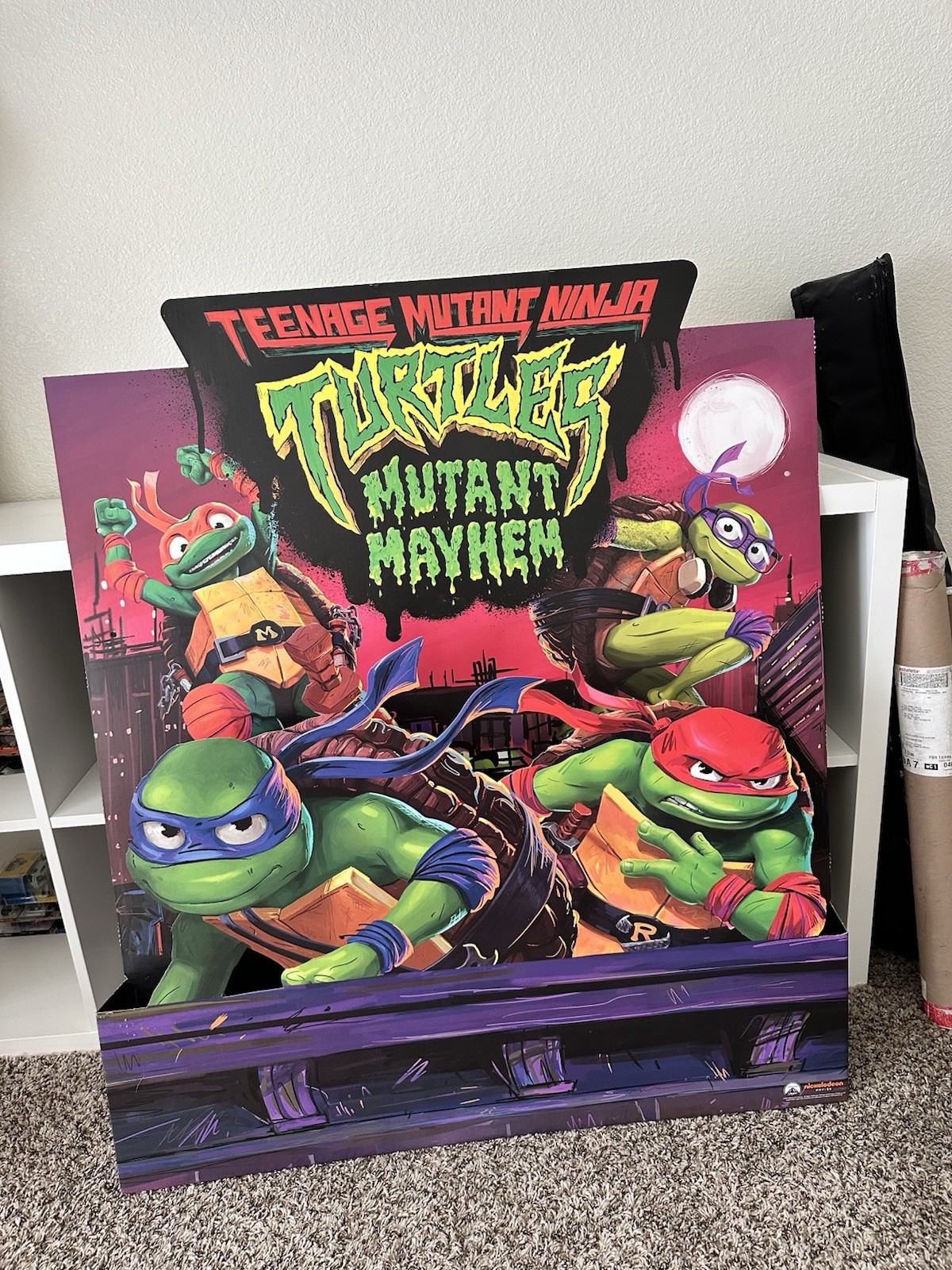 Store Display Teenage Mutant Ninja Turtles Mutant Mayhem New