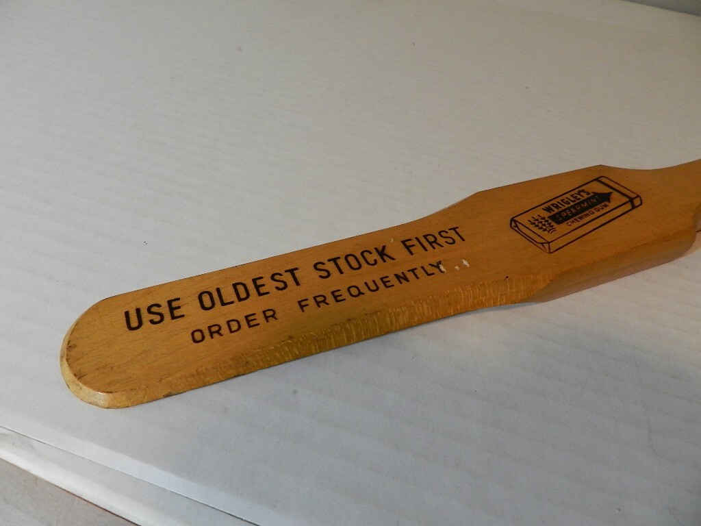 VINTAGE 1940’S WRIGLEY’S CHEWING GUM BOX OPENING TOOL- SORTING TOOL-ADVERTISING