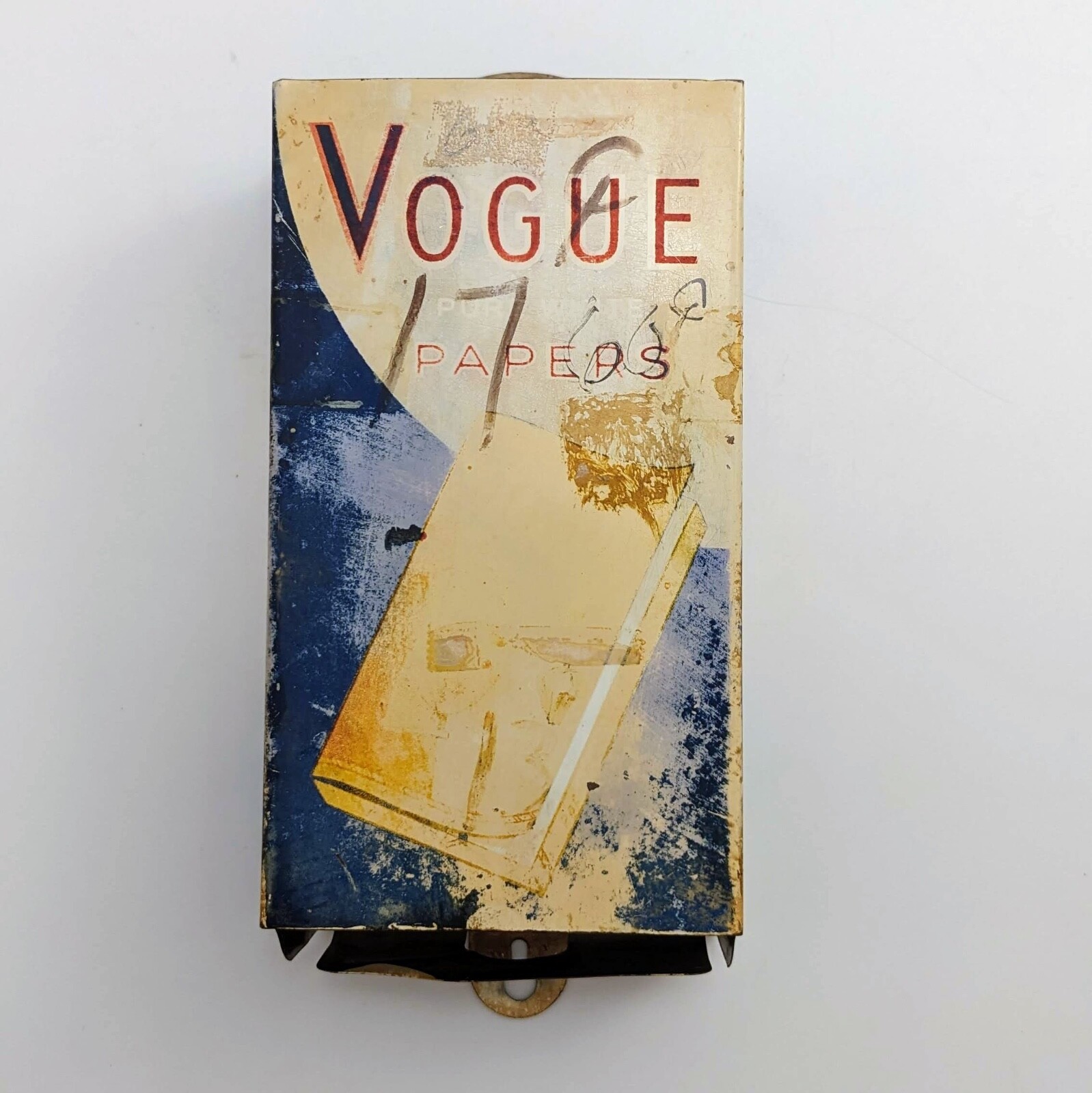 Vintage Vogue Metal Cigarette Papers Display