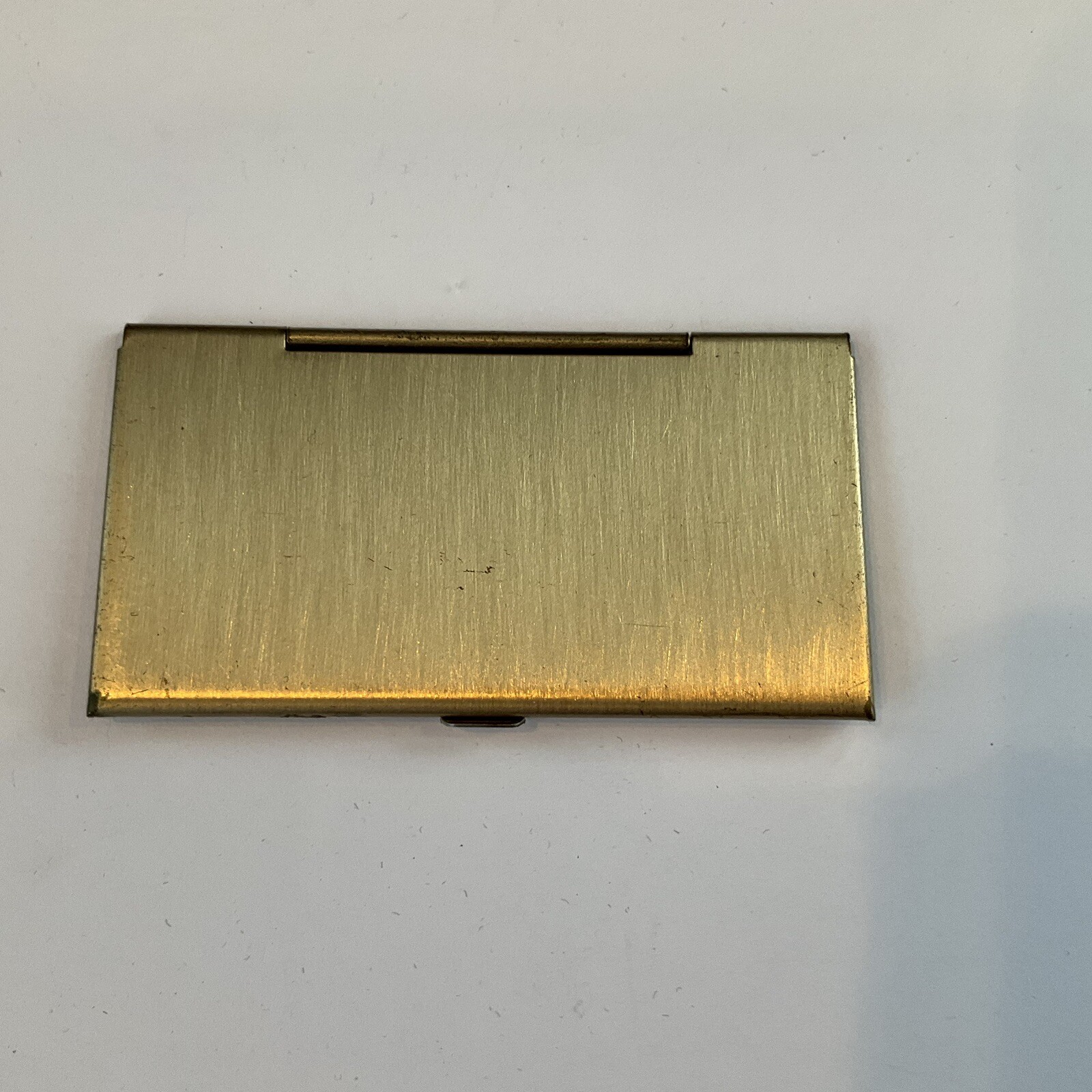 Hallmark Purse Postage Stamp Holder Gold Tone Vintage