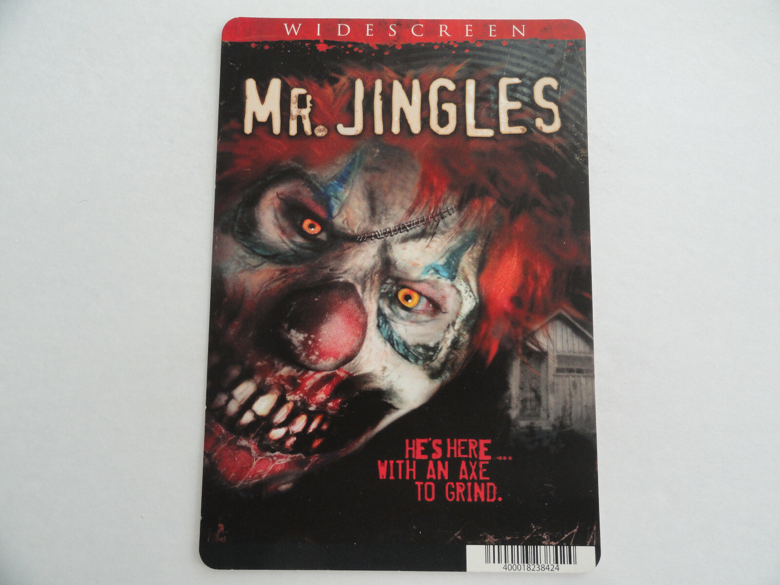 MR. JINGLES – BLOCKBUSTER VIDEO BACKER CARD 5″X8″