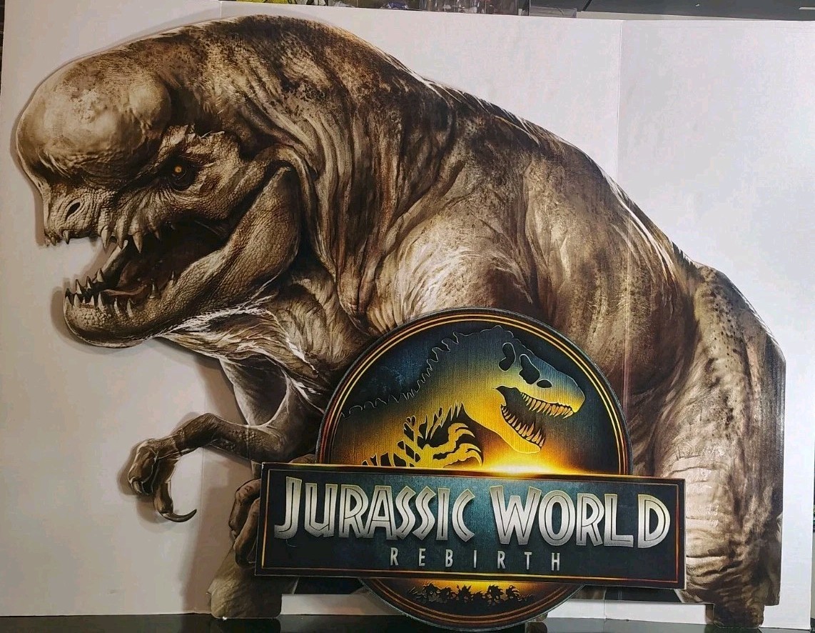 2025 – Jurassic World Rebirth – Huge Store Display Advertisement – 46x 35
