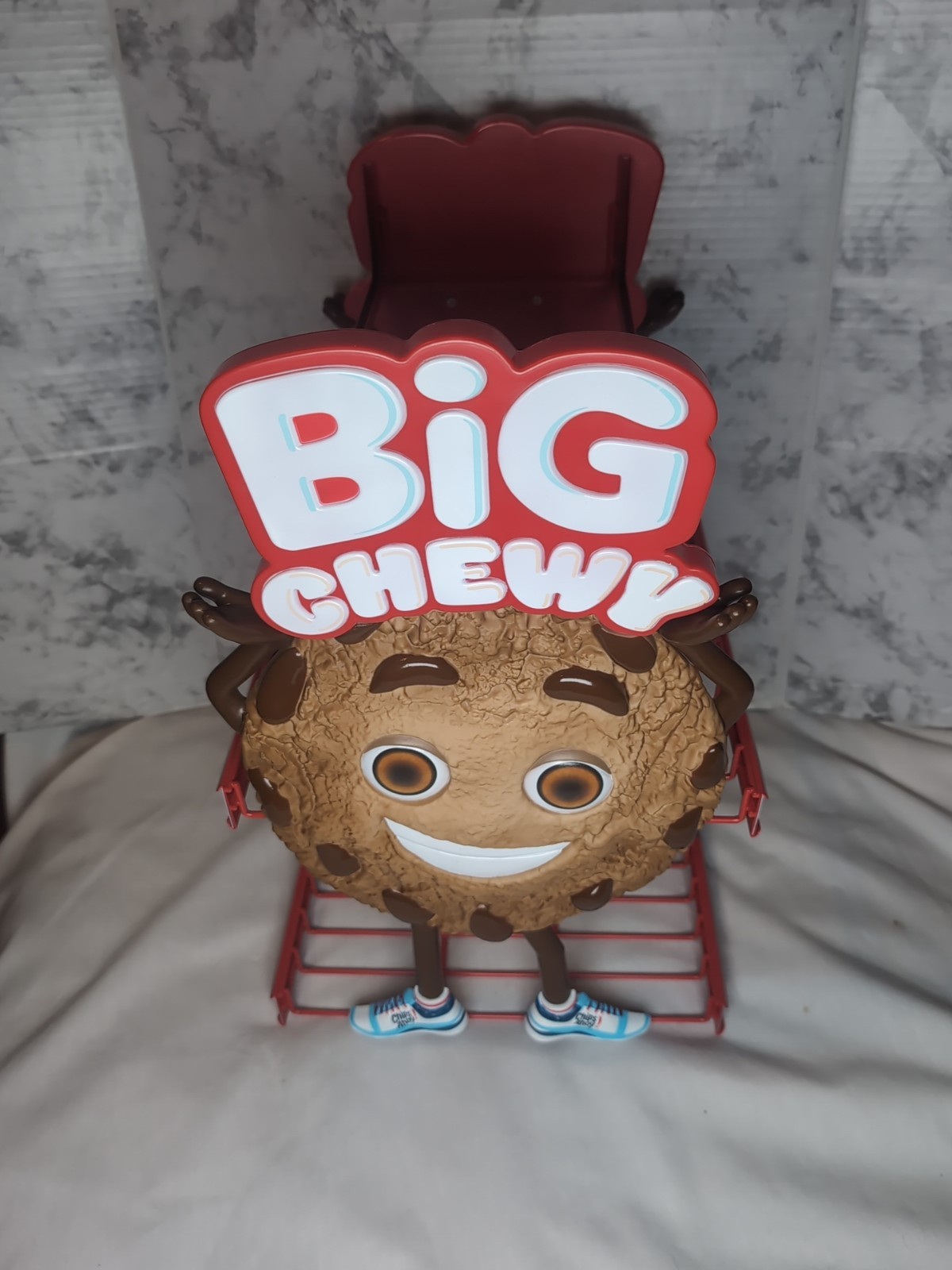 Chips Ahoy! BIG CHEWY Counter Storage POS Display 2 Tier Shelf COLLECTOR