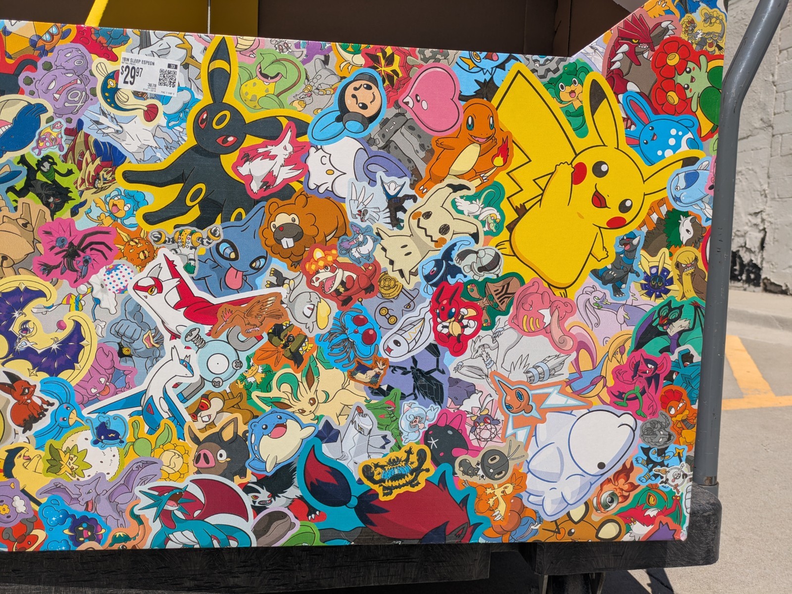 2026 Pokemon Cards & Plush Cardboard Store Display