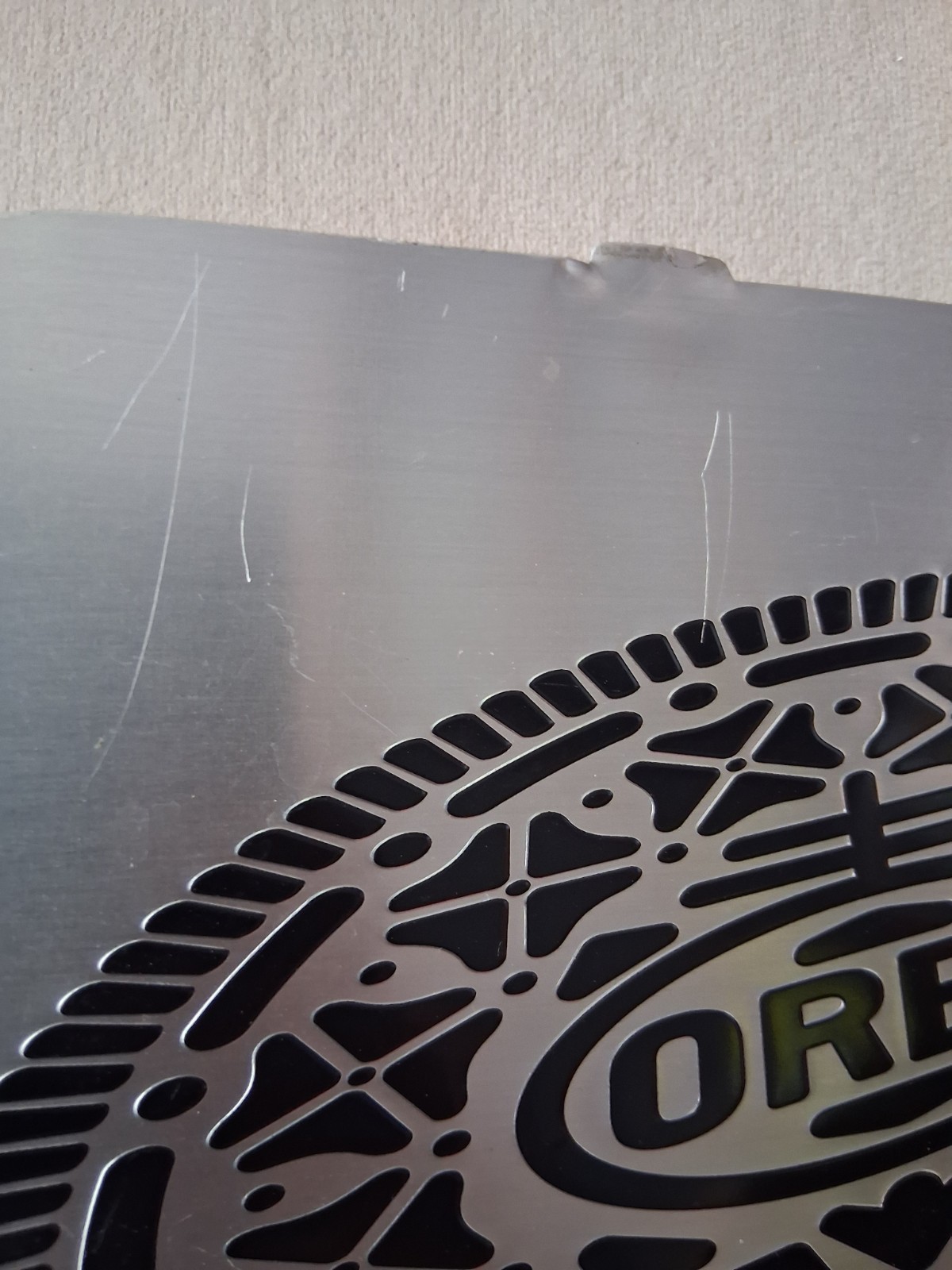Oreo Aluminum Display Sign