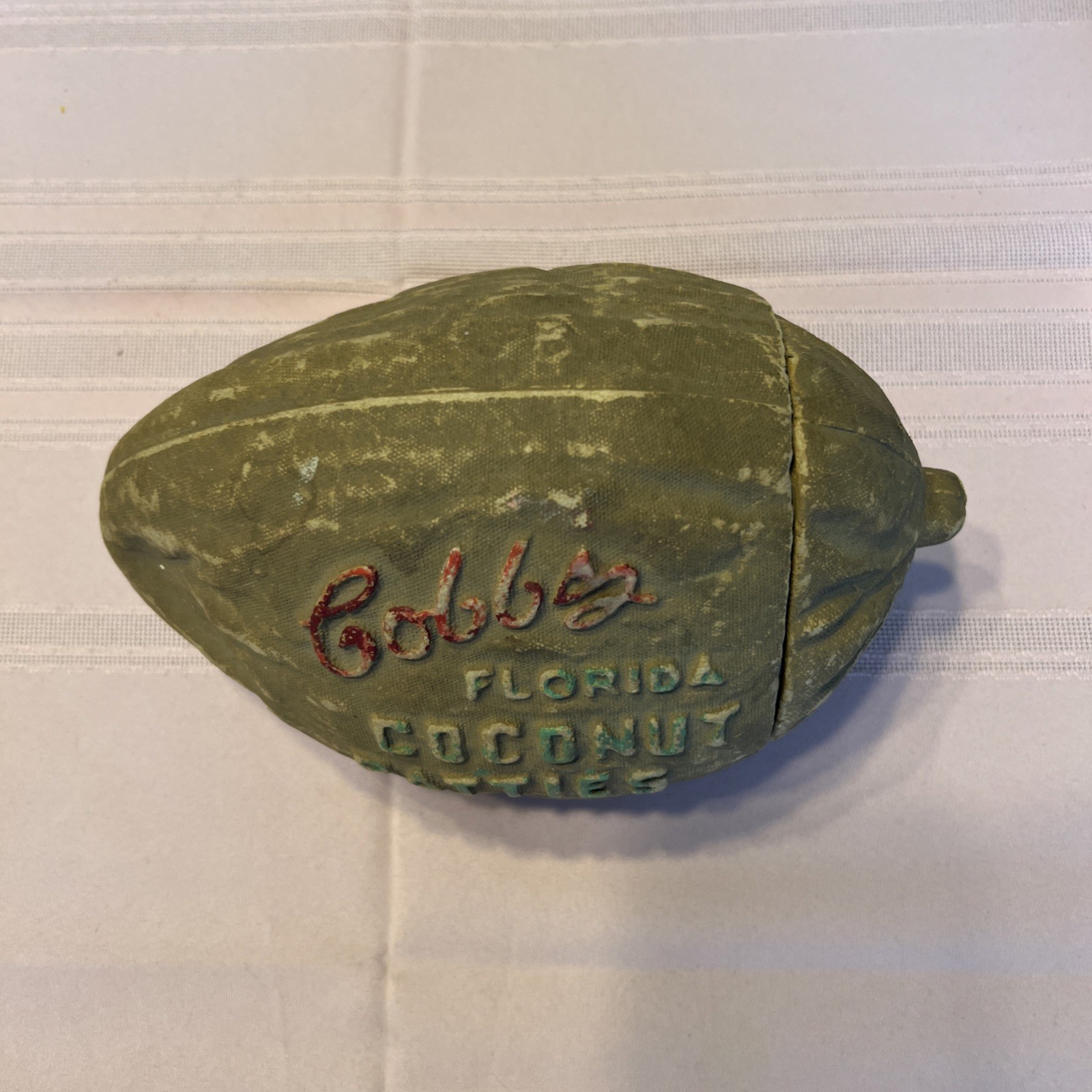 Cobb’s Florida Coconut Patties Paper Mache Coconut Store Display Or Packaging