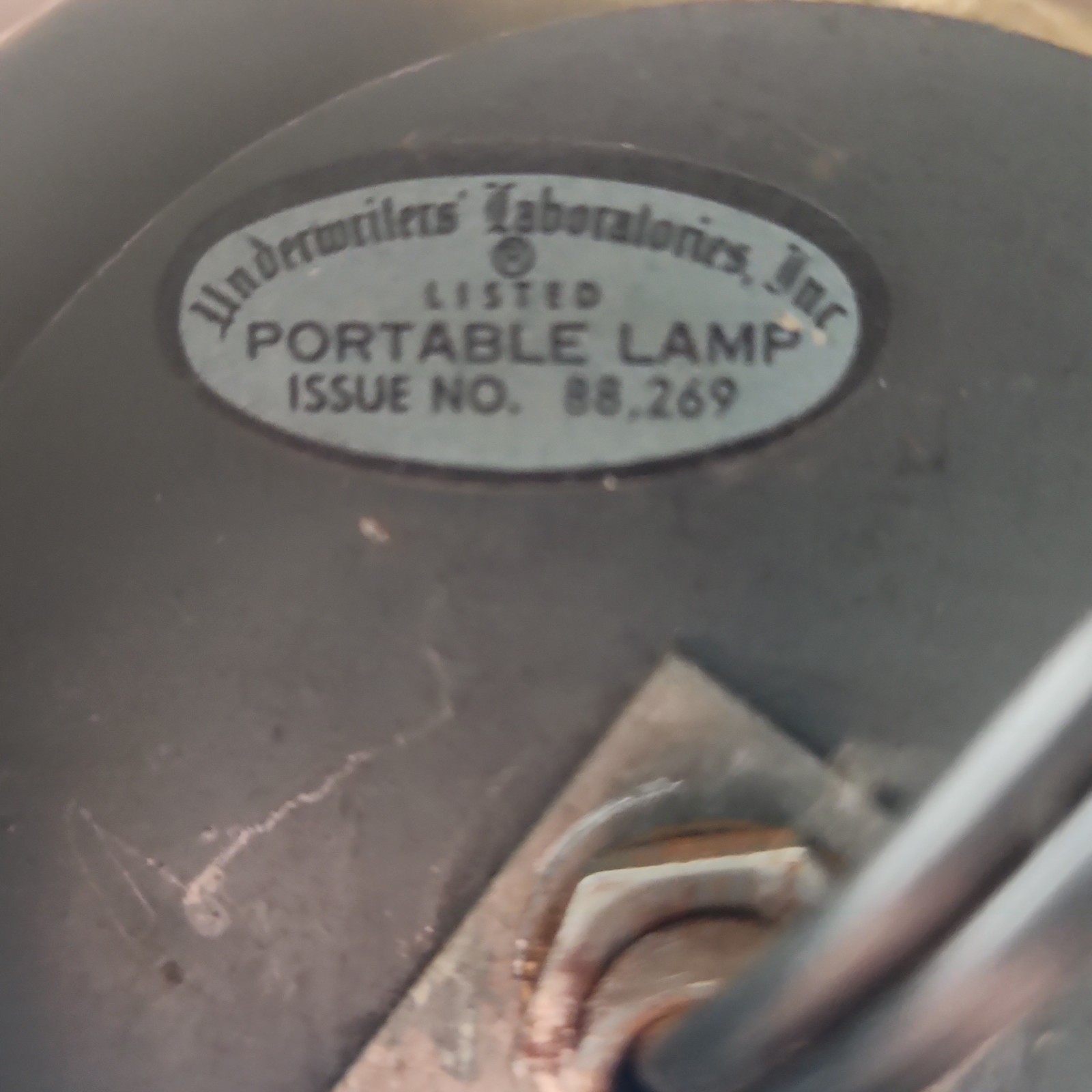 Vtg KODAK CAMERAS AND FILM Lamp Faux Glass Tiffany Style Shade Advertising 17″