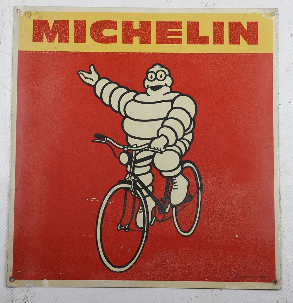Michelin Advertising Sign.