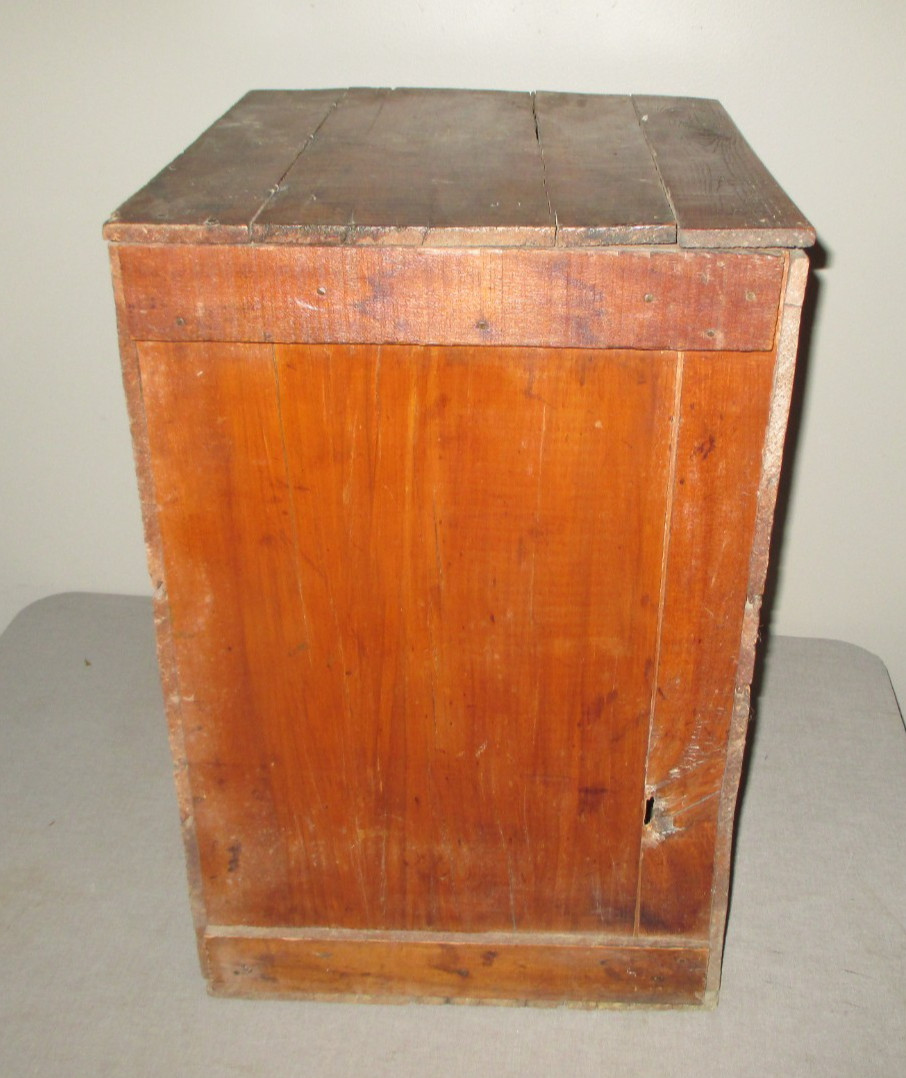 1890 ANTIQUE GENERAL STORE-COFFEE BOX-21″ROTH-HOMEYER-STEER BRAND-ST LOUIS,MO