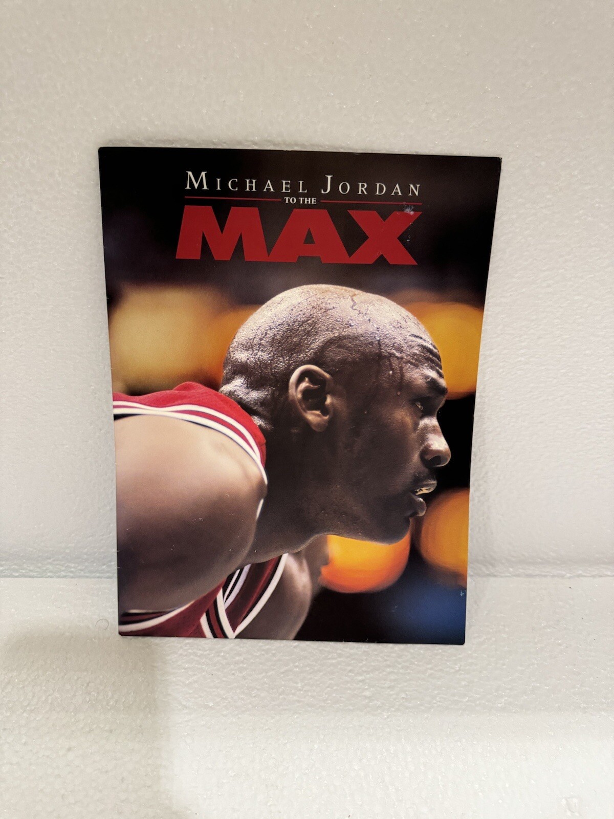 MICHAEL JORDAN to theMAX Media Press Brochure Rare