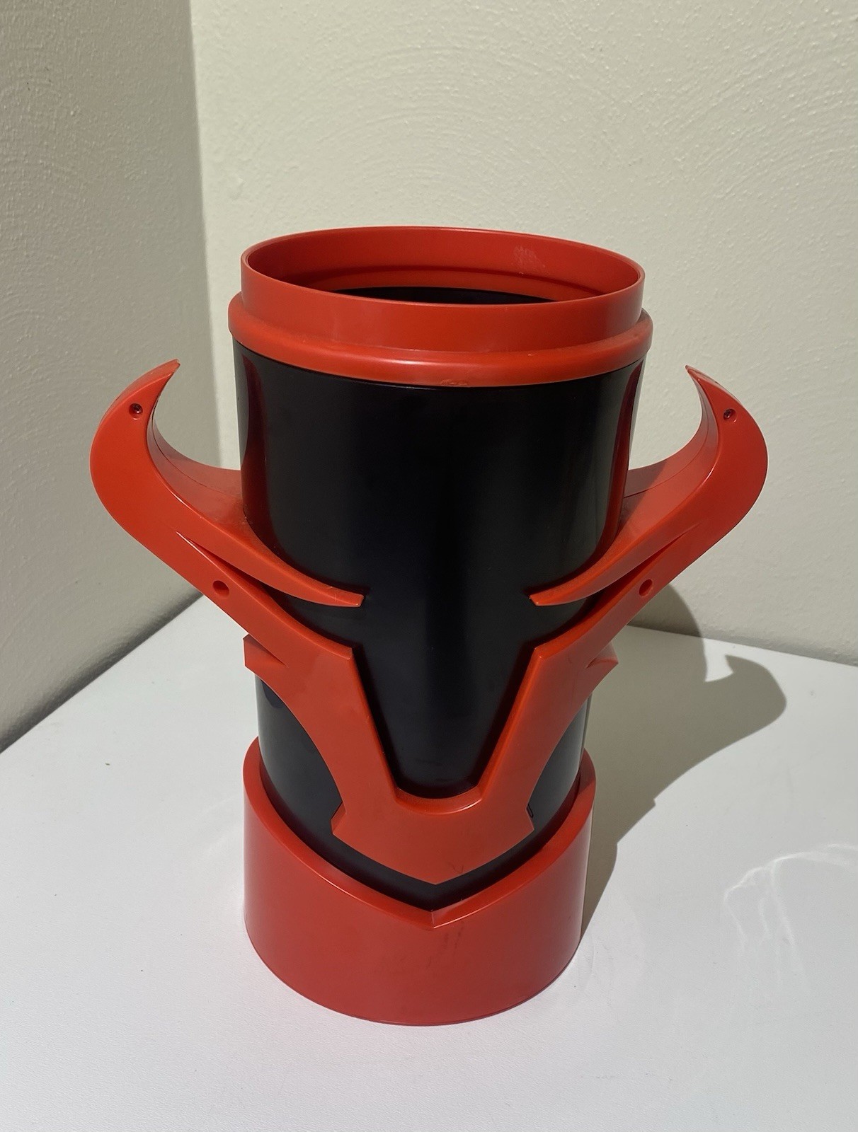 Jack Links Store Display Mug Cup Red & Black Bull Horns NEW